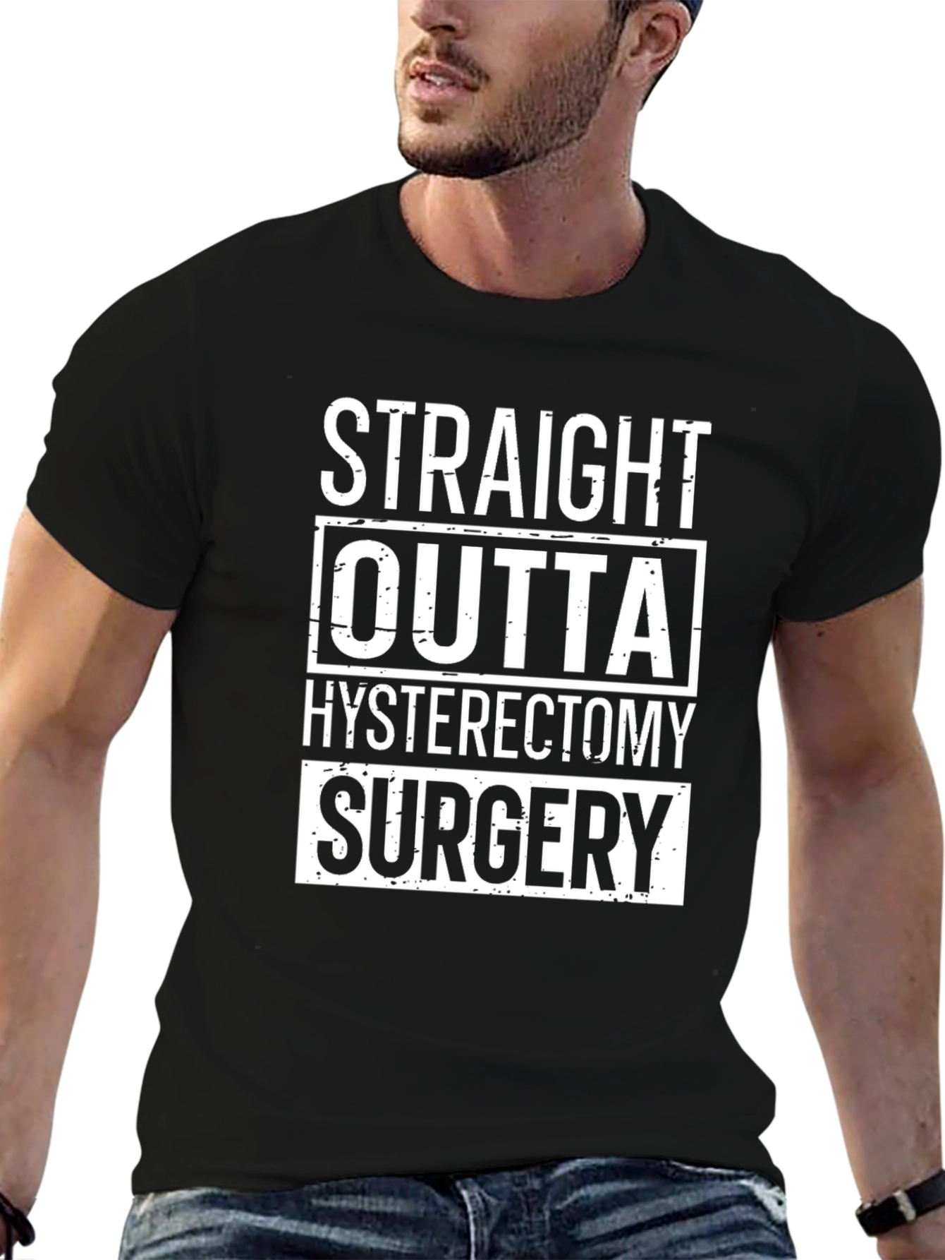 Straight Outta Hysterectomy Surgery T-Shirt