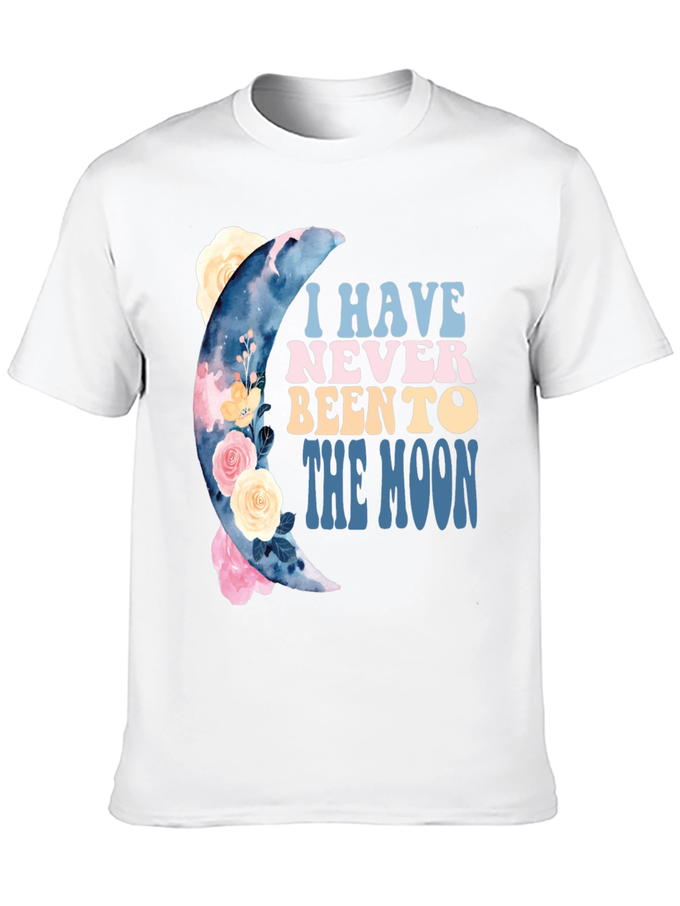 Moon Floral Graphic Tee