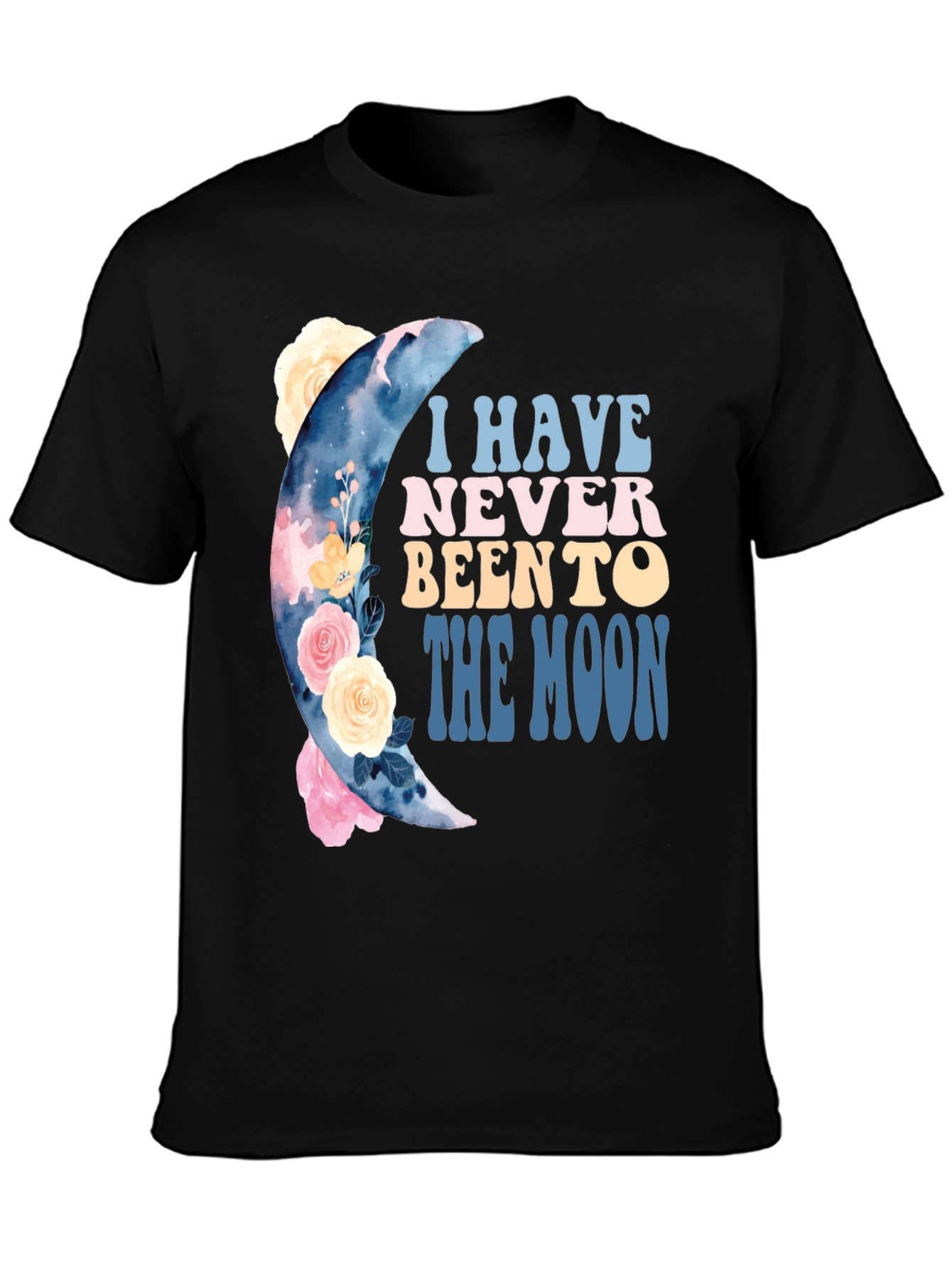 Moon Floral Graphic Tee