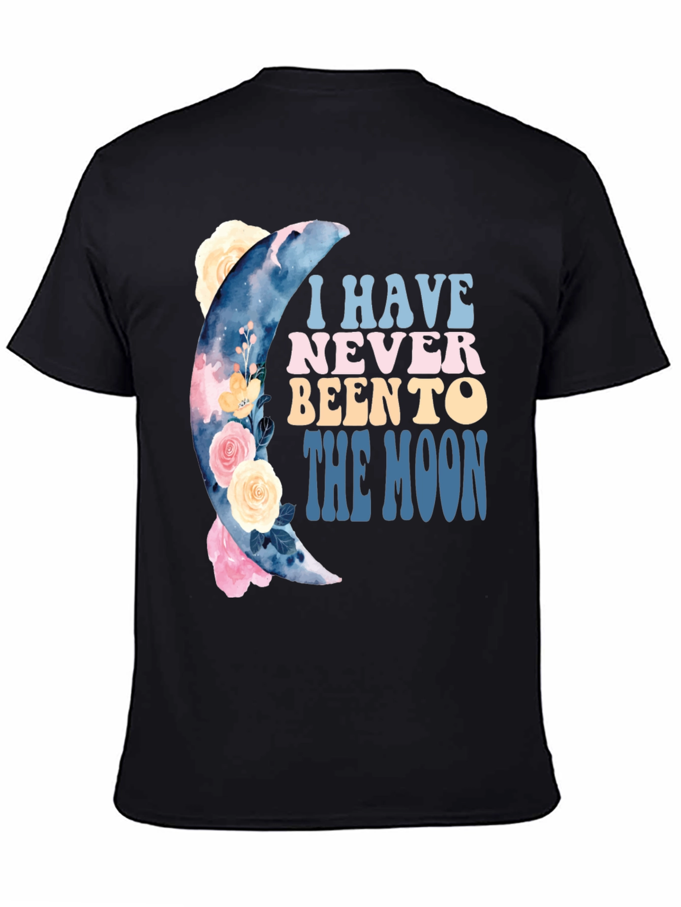 Moon Floral Graphic Tee