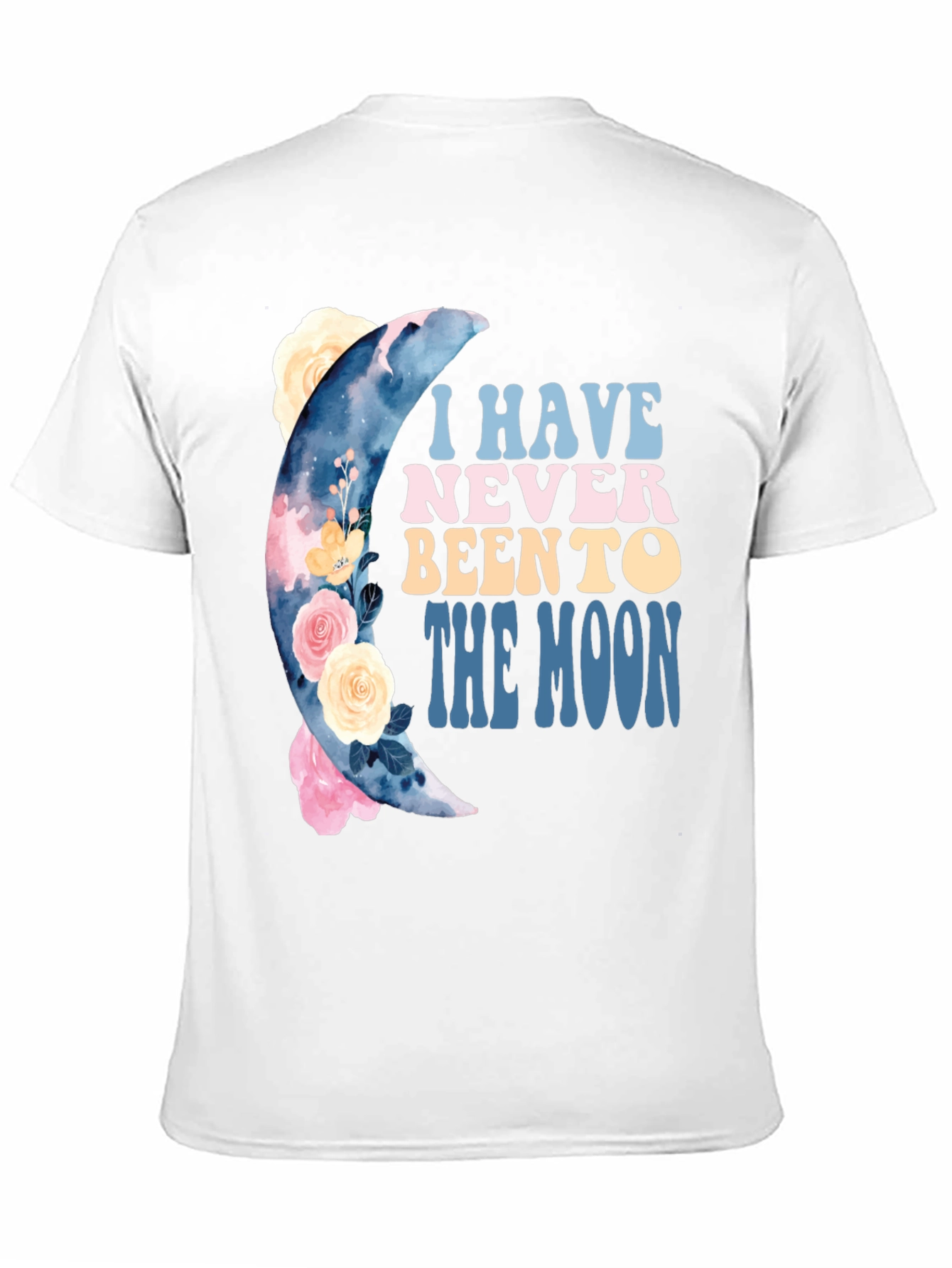 Moon Floral Graphic Tee