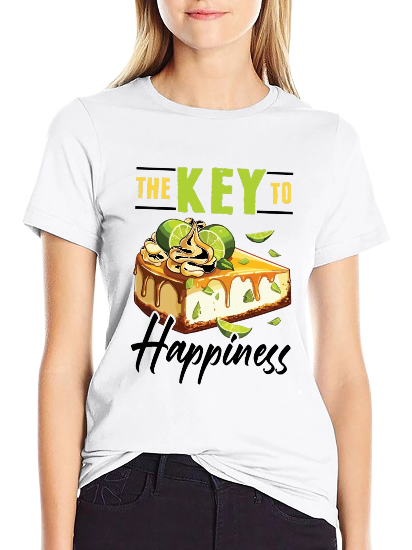 Key Lime Cheesecake T-Shirt: Sweet Happiness