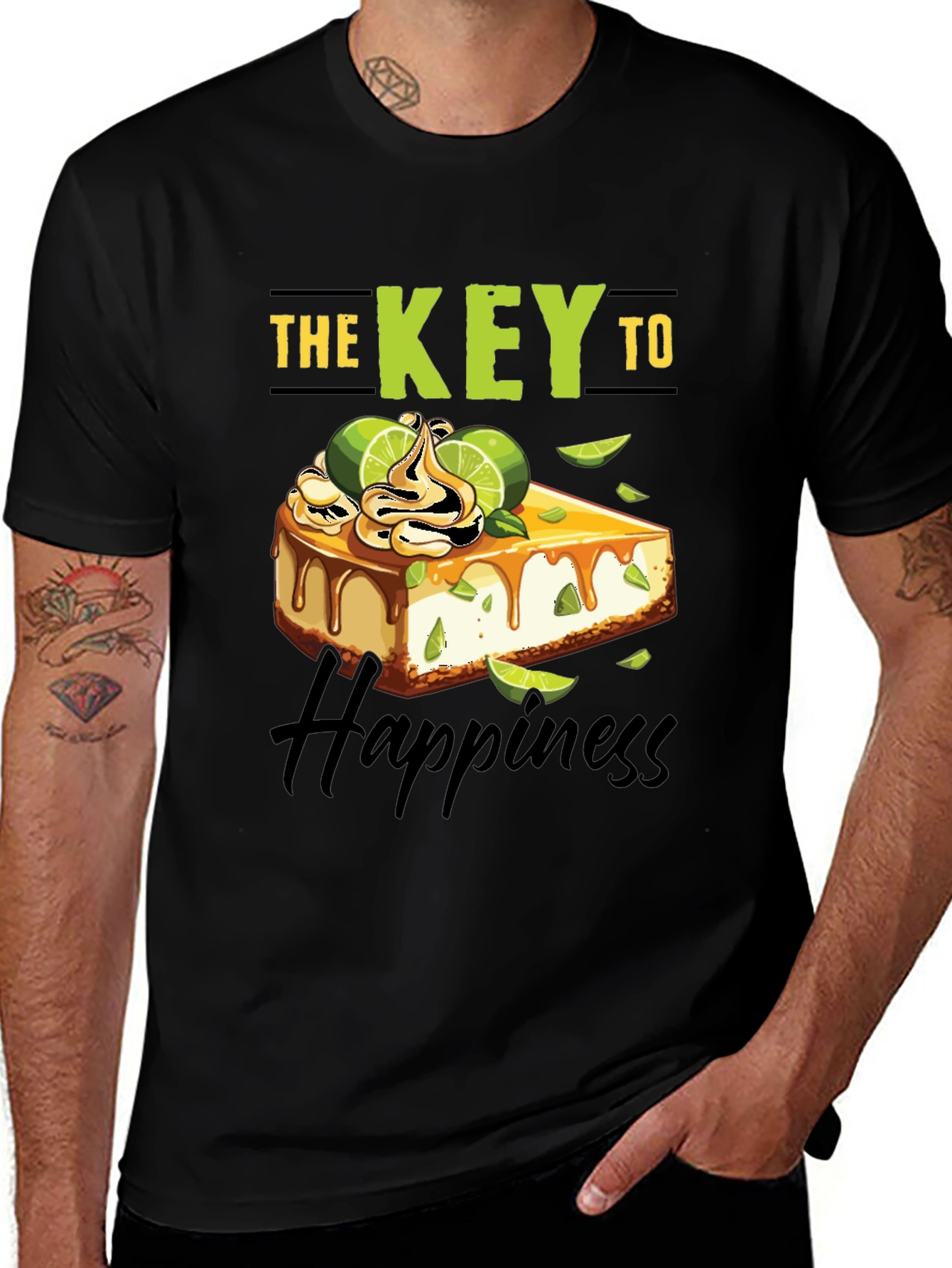 Key Lime Cheesecake T-Shirt: Sweet Happiness