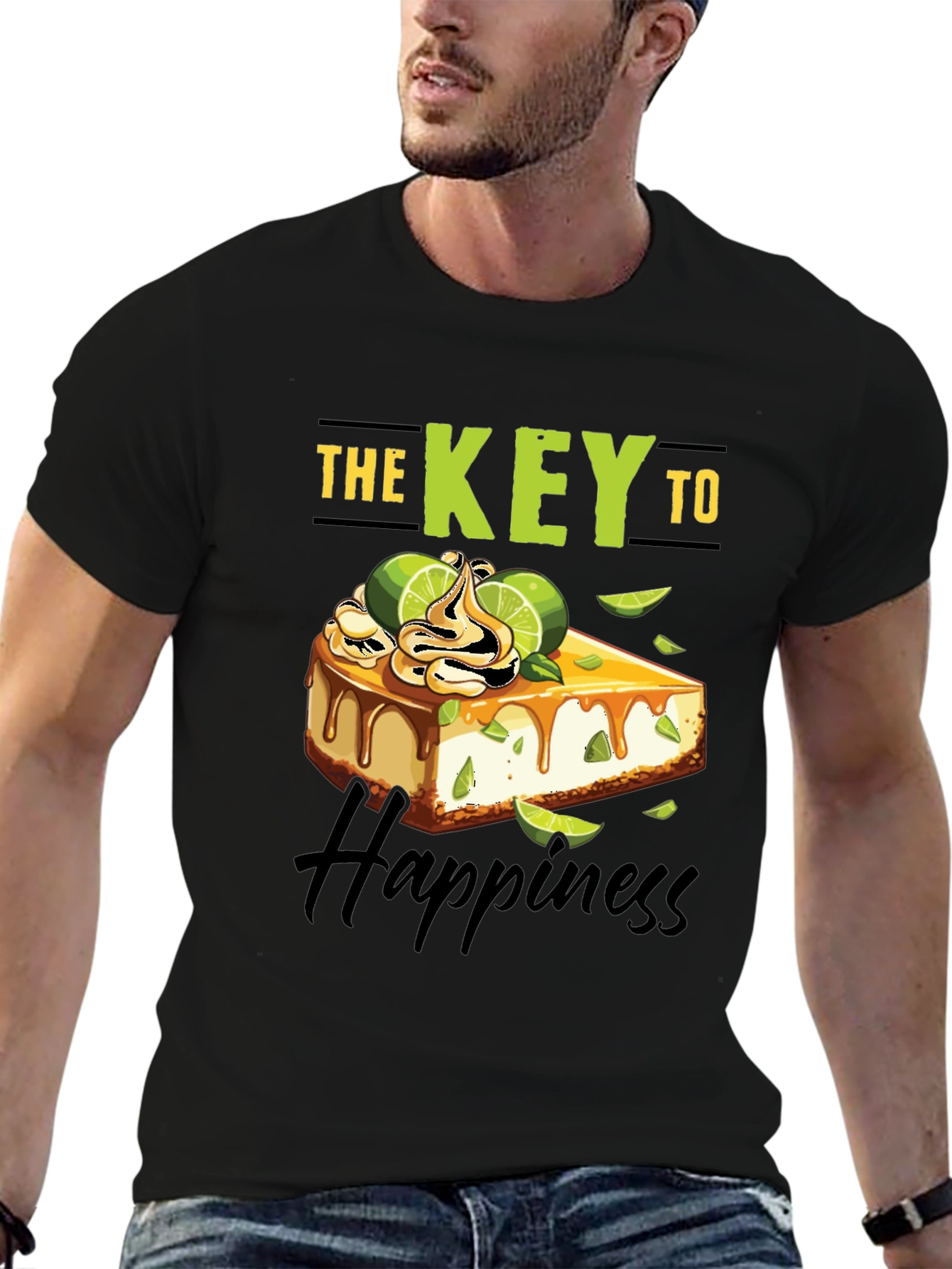 Key Lime Cheesecake T-Shirt: Sweet Happiness
