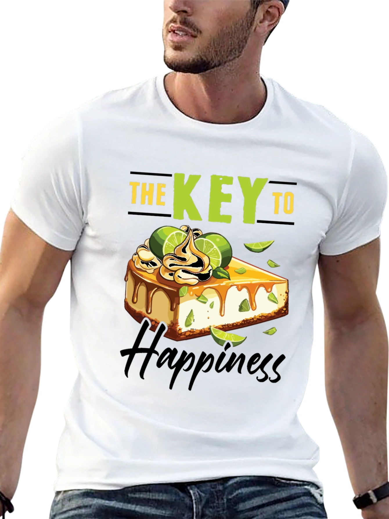 Key Lime Cheesecake T-Shirt: Sweet Happiness