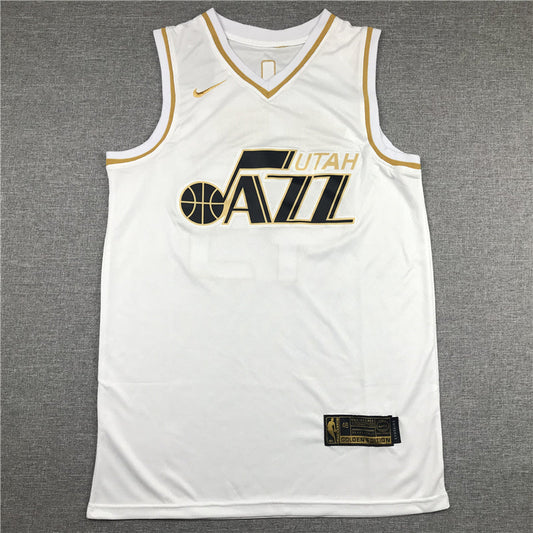 Men's Utah Jazz Donovan Mitchell #45 White Swingman Jerseys