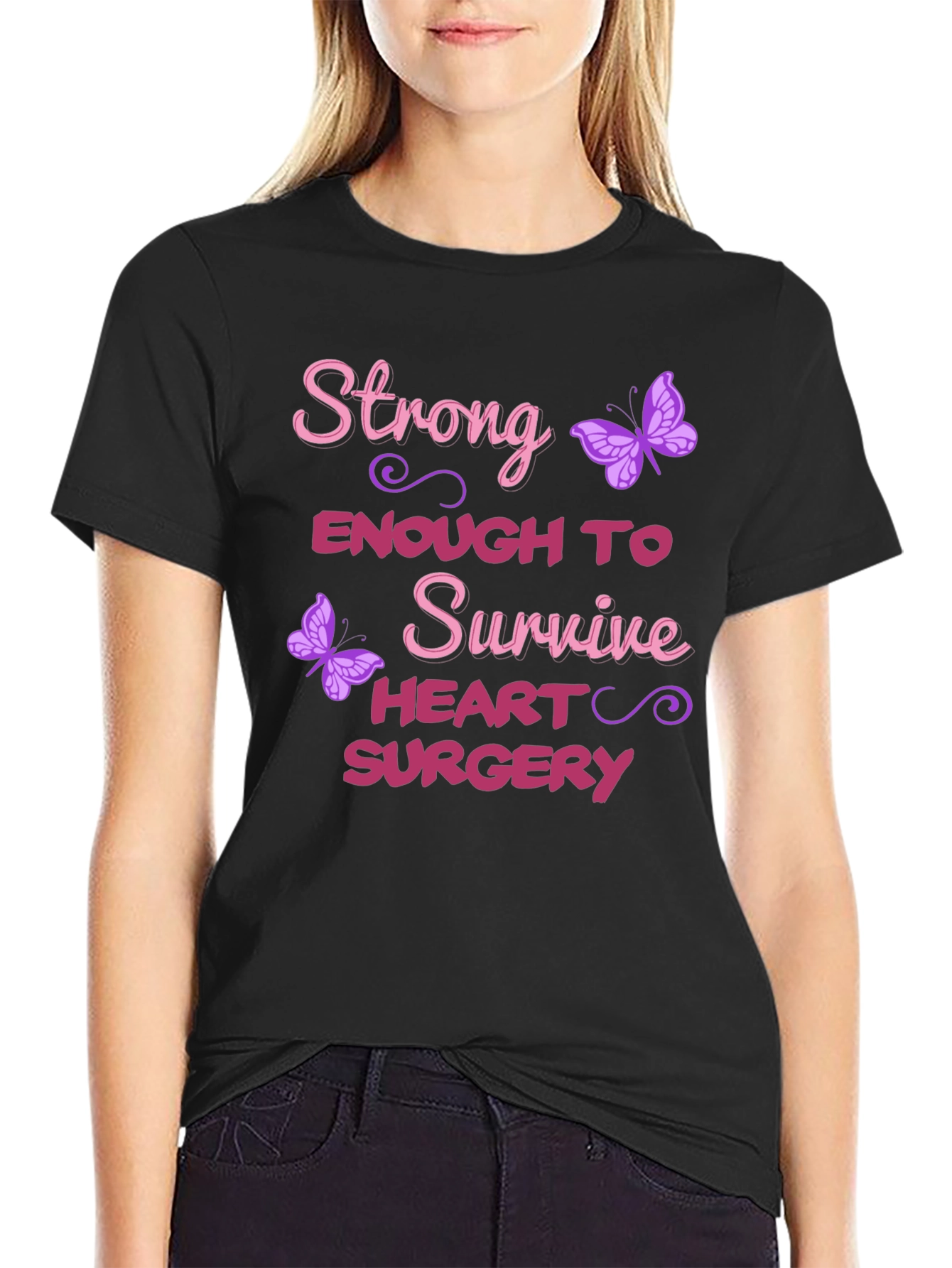 Strong Enough Heart Surgery Survivor T-Shirt
