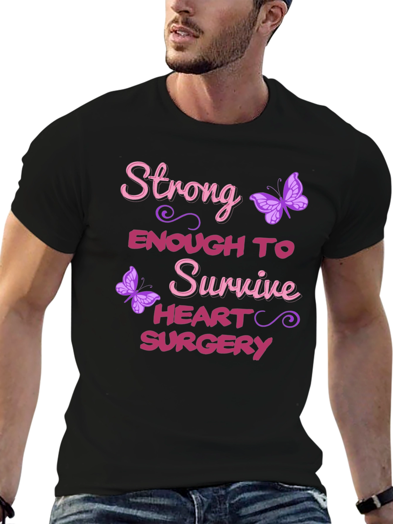 Strong Enough Heart Surgery Survivor T-Shirt