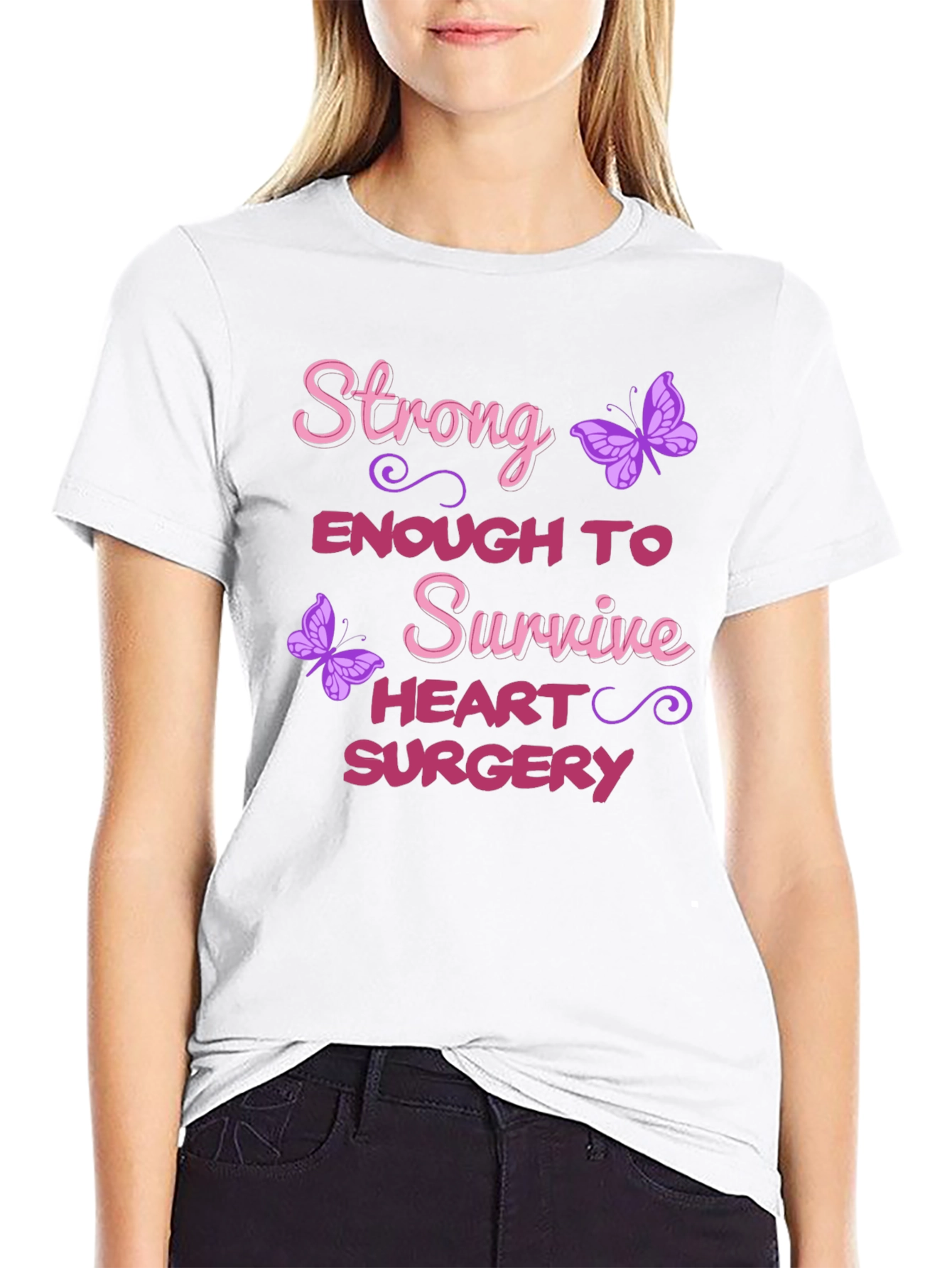 Strong Enough Heart Surgery Survivor T-Shirt
