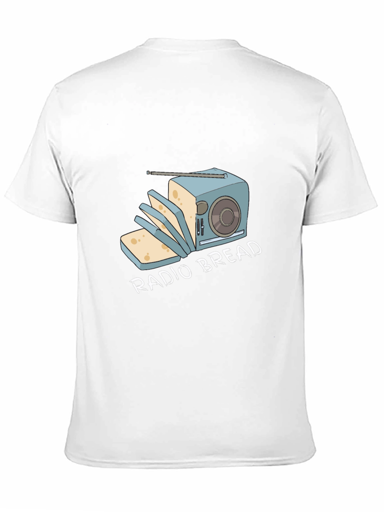 Radio Bread Funny Graphic T-Shirt