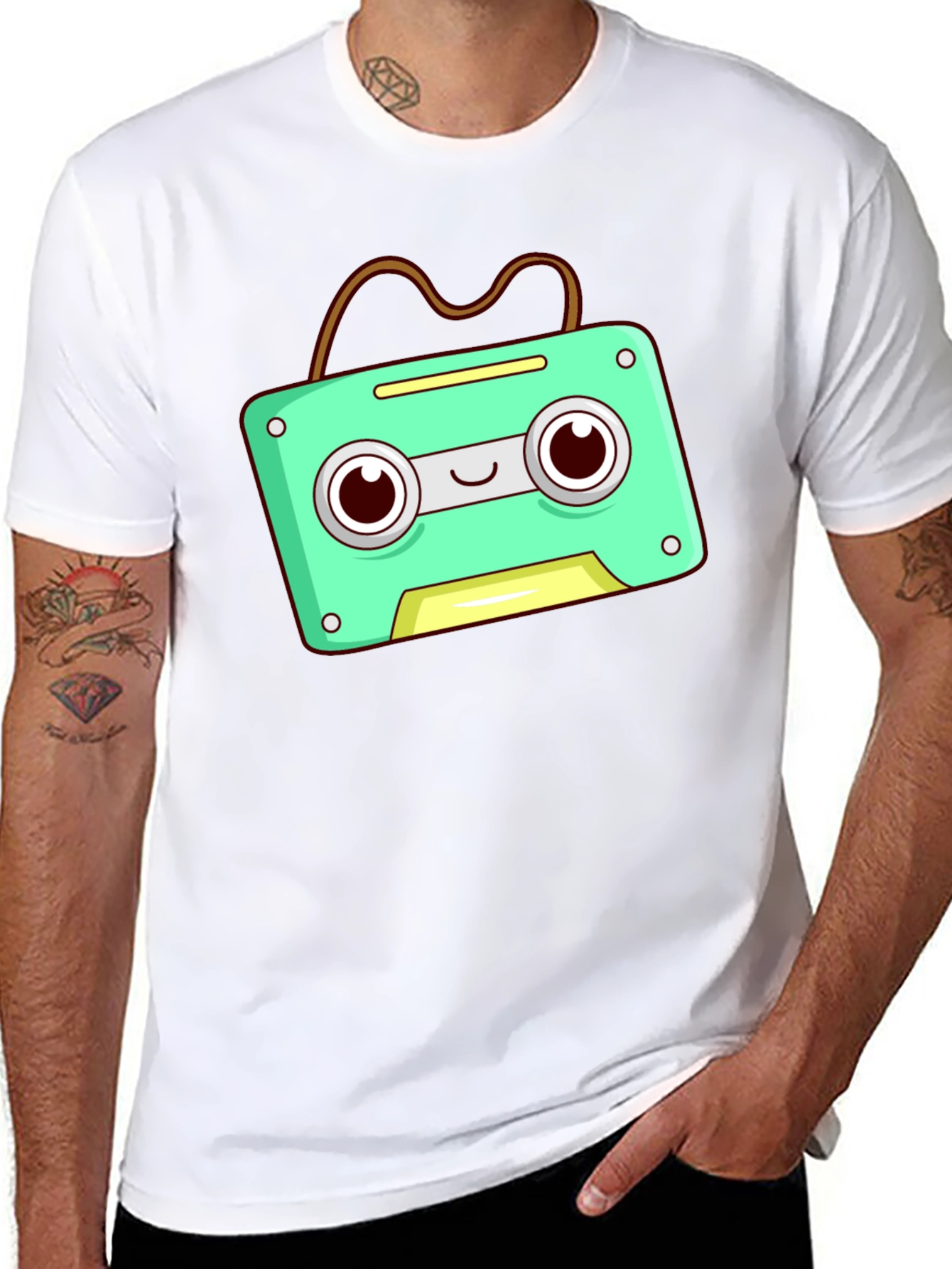 Retro Mixtape Kawaii Graphic Tee