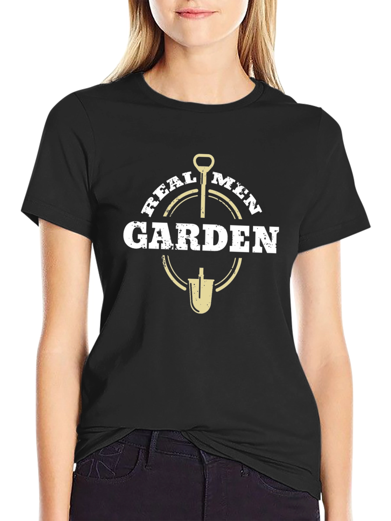 Real Men Garden T-Shirt - Gardener Gift