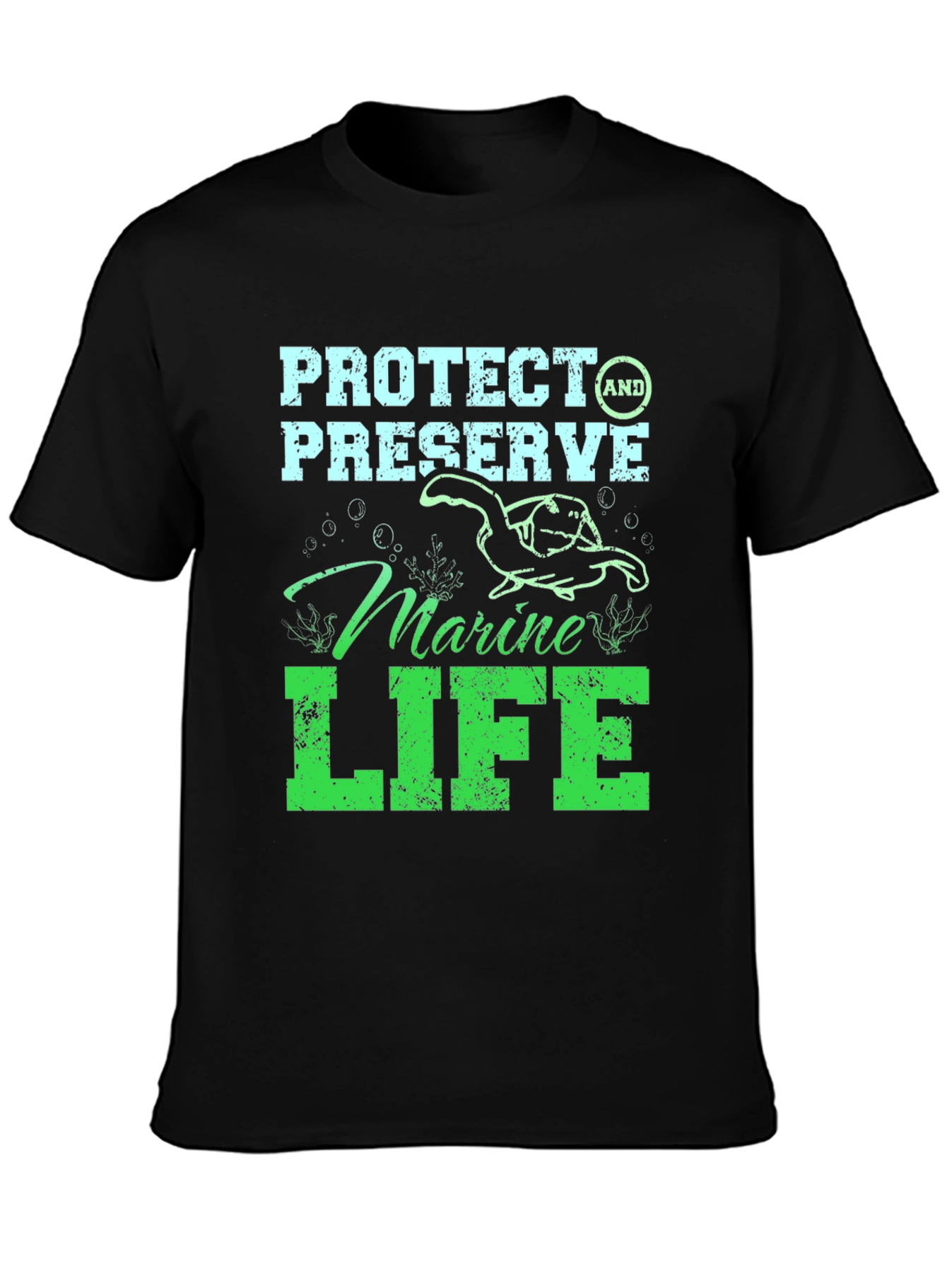 Protect Marine Life Graphic Tee
