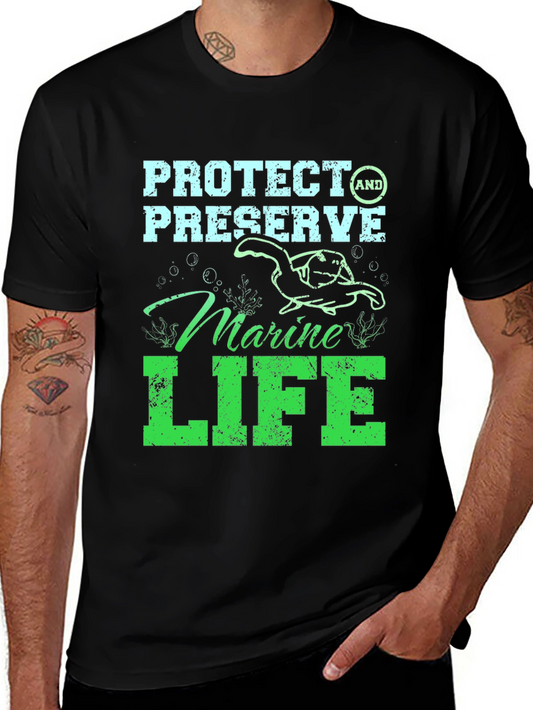 Protect Marine Life Graphic Tee
