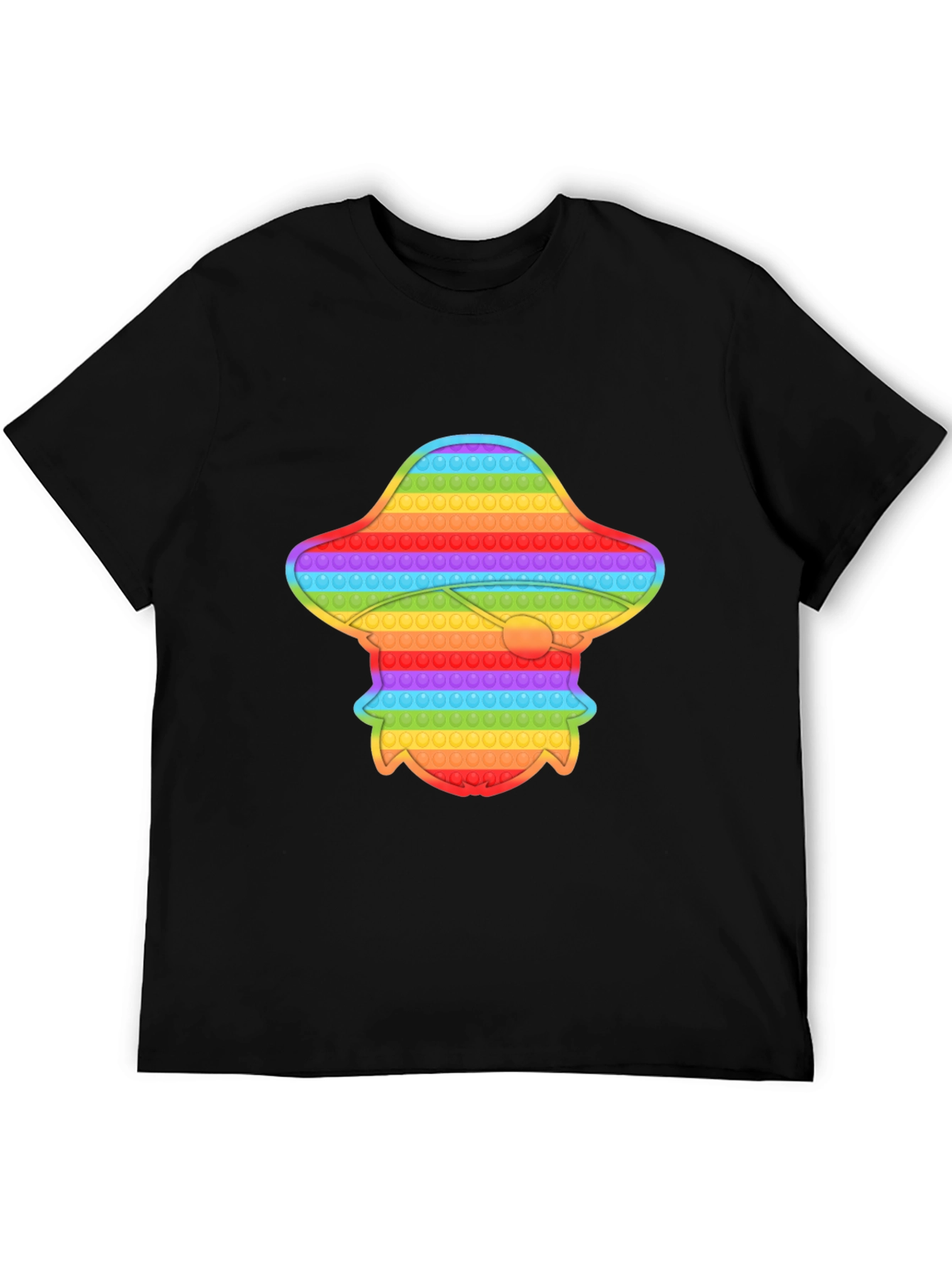 Rainbow UFO Pop It T-Shirt