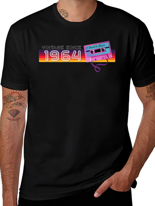 Vintage Since 1964 Cassette Tape T-Shirt