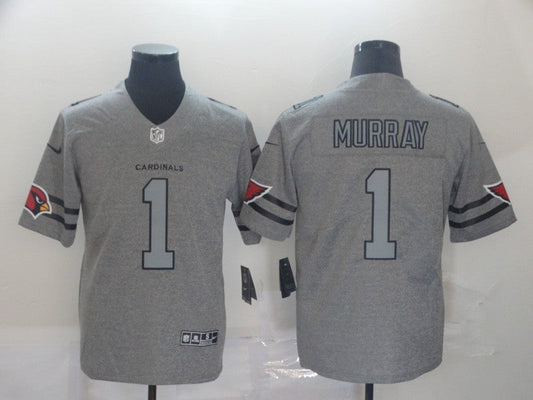 Men's Arizona Cardinals Kyler Murray #1 Gray Game Jerseys