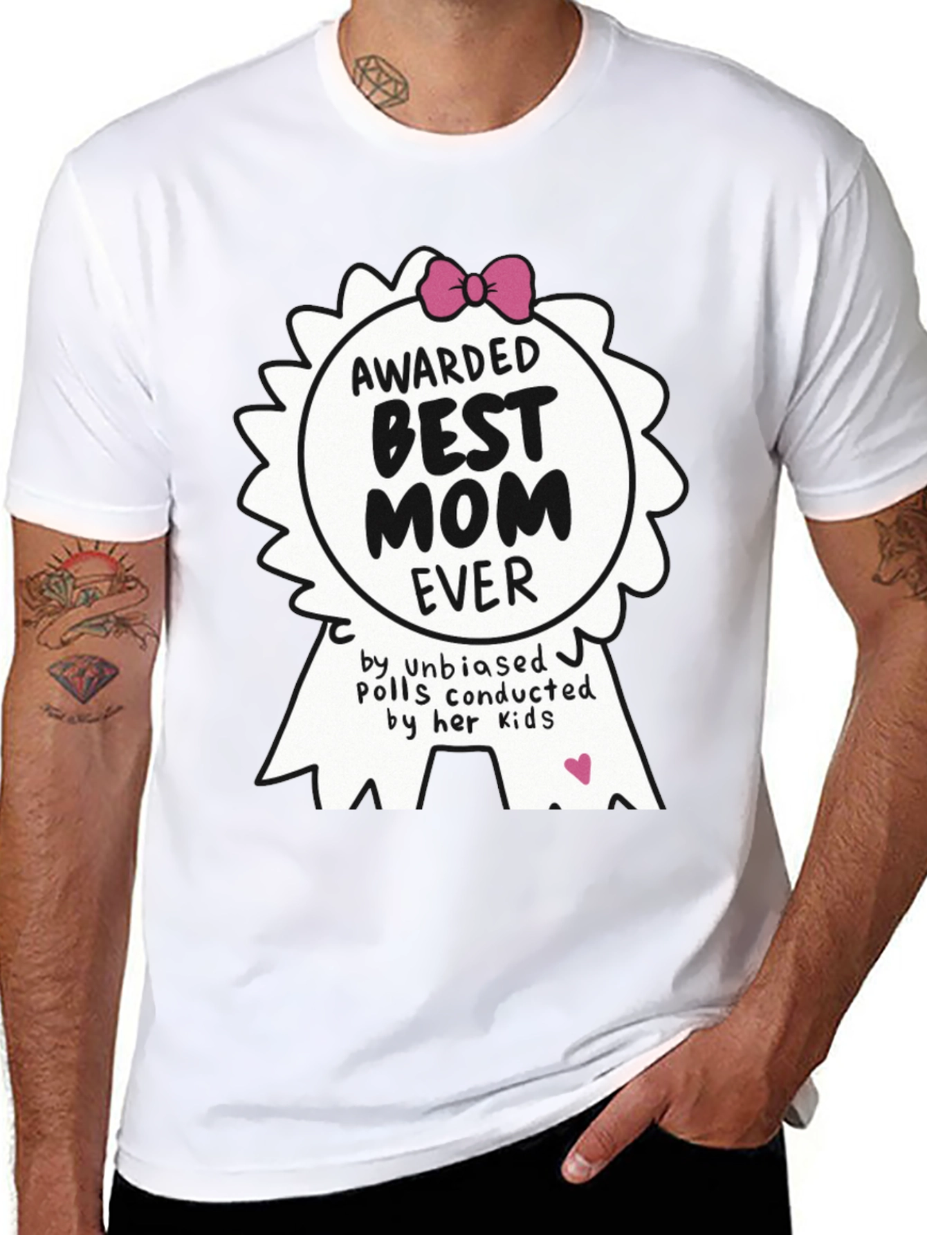 Best Mom Ever Awarded T-Shirt