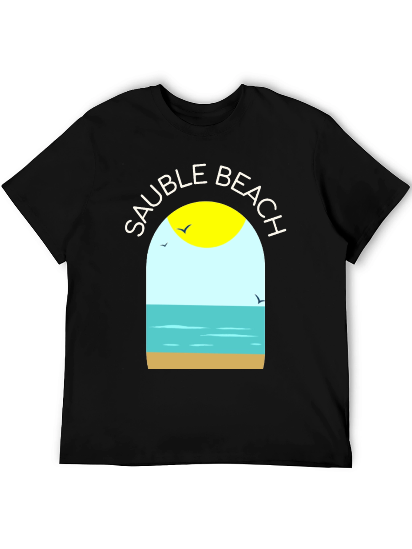 Sauble Beach Graphic T-Shirt - Black