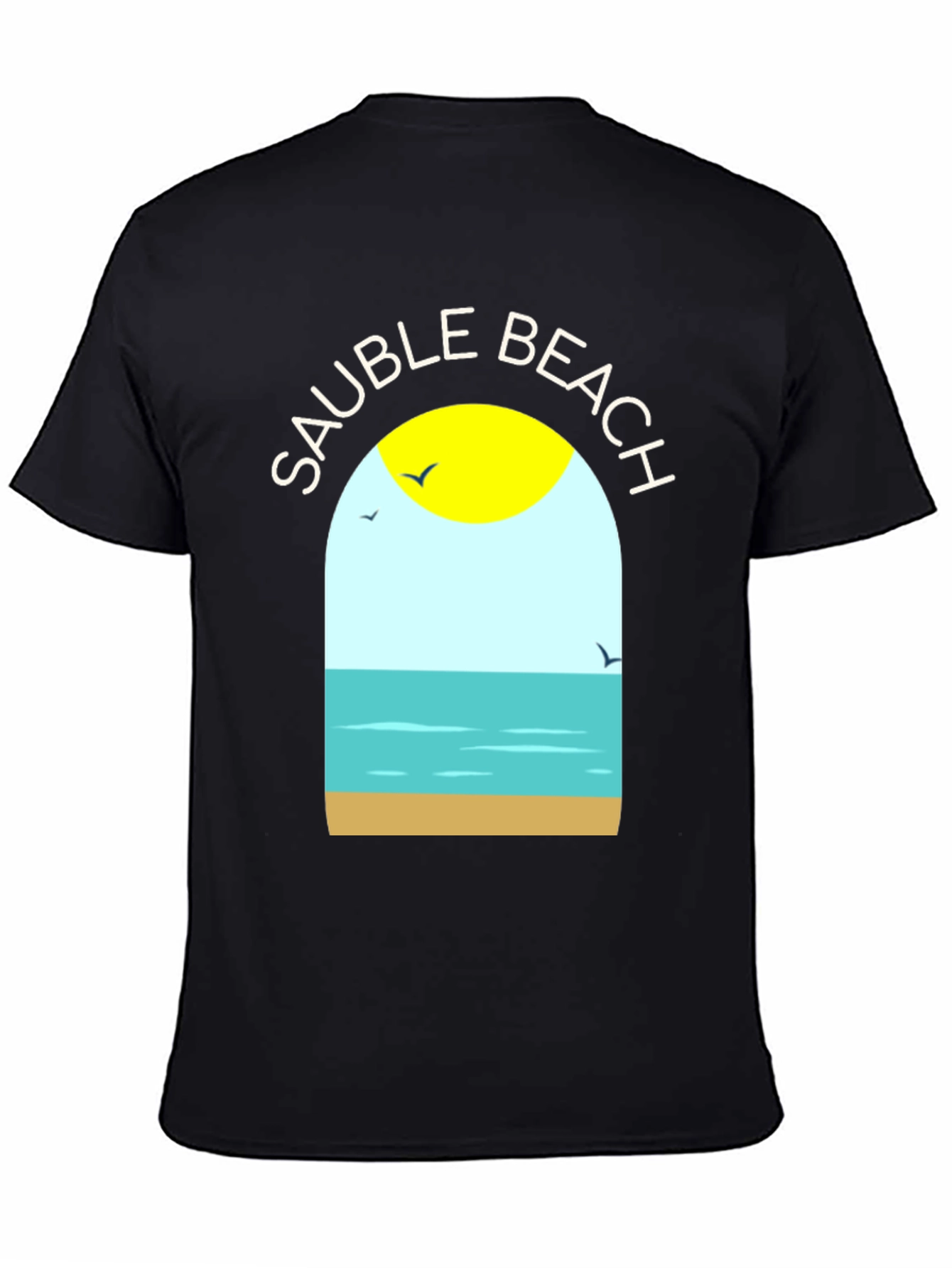 Sauble Beach Graphic T-Shirt - Black