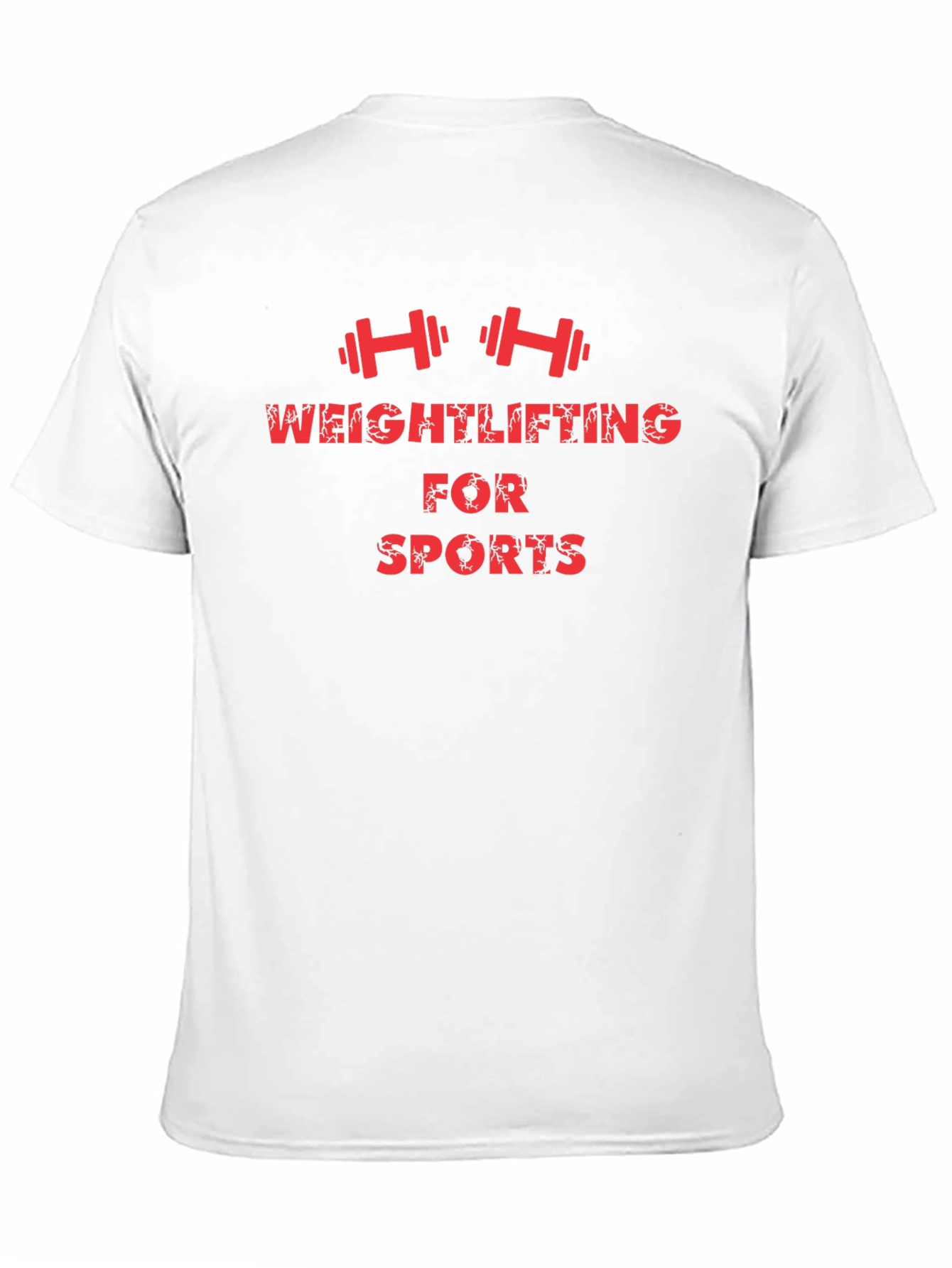 Weightlifting For Sports Black T-Shirt