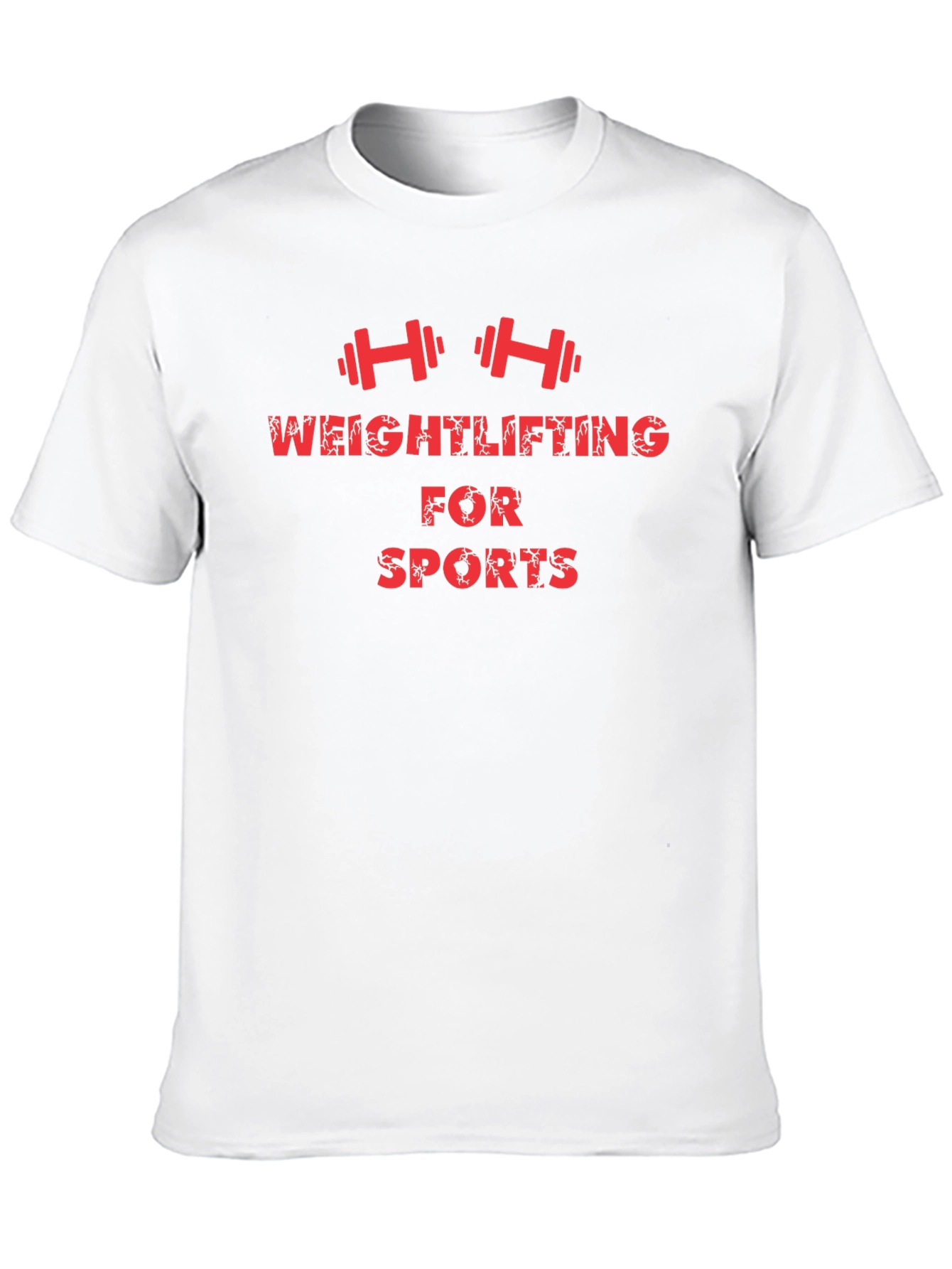 Weightlifting For Sports Black T-Shirt