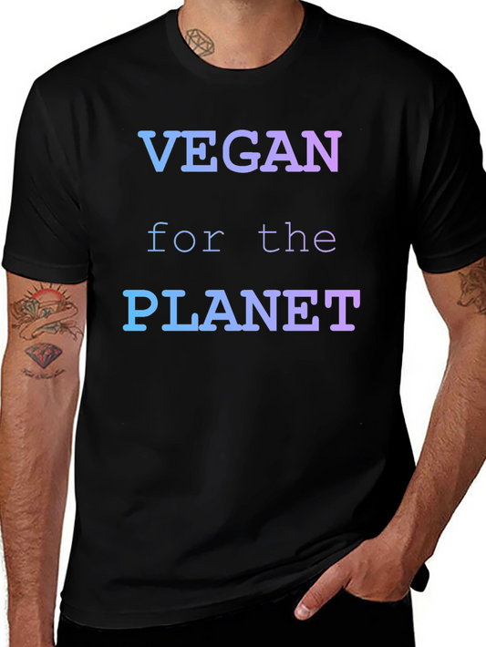 Vegan for the Planet Graphic T-Shirt