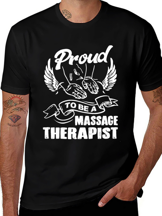 Proud Massage Therapist Graphic Tee