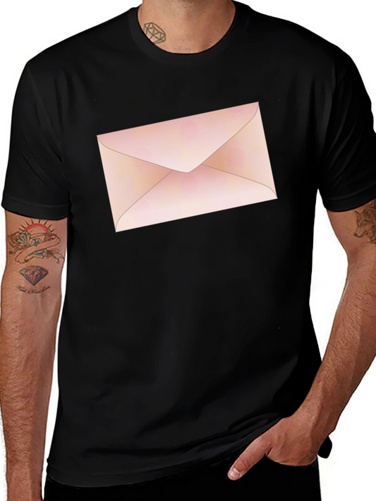 Envelope Graphic T-Shirt - Stylish Unisex Tee