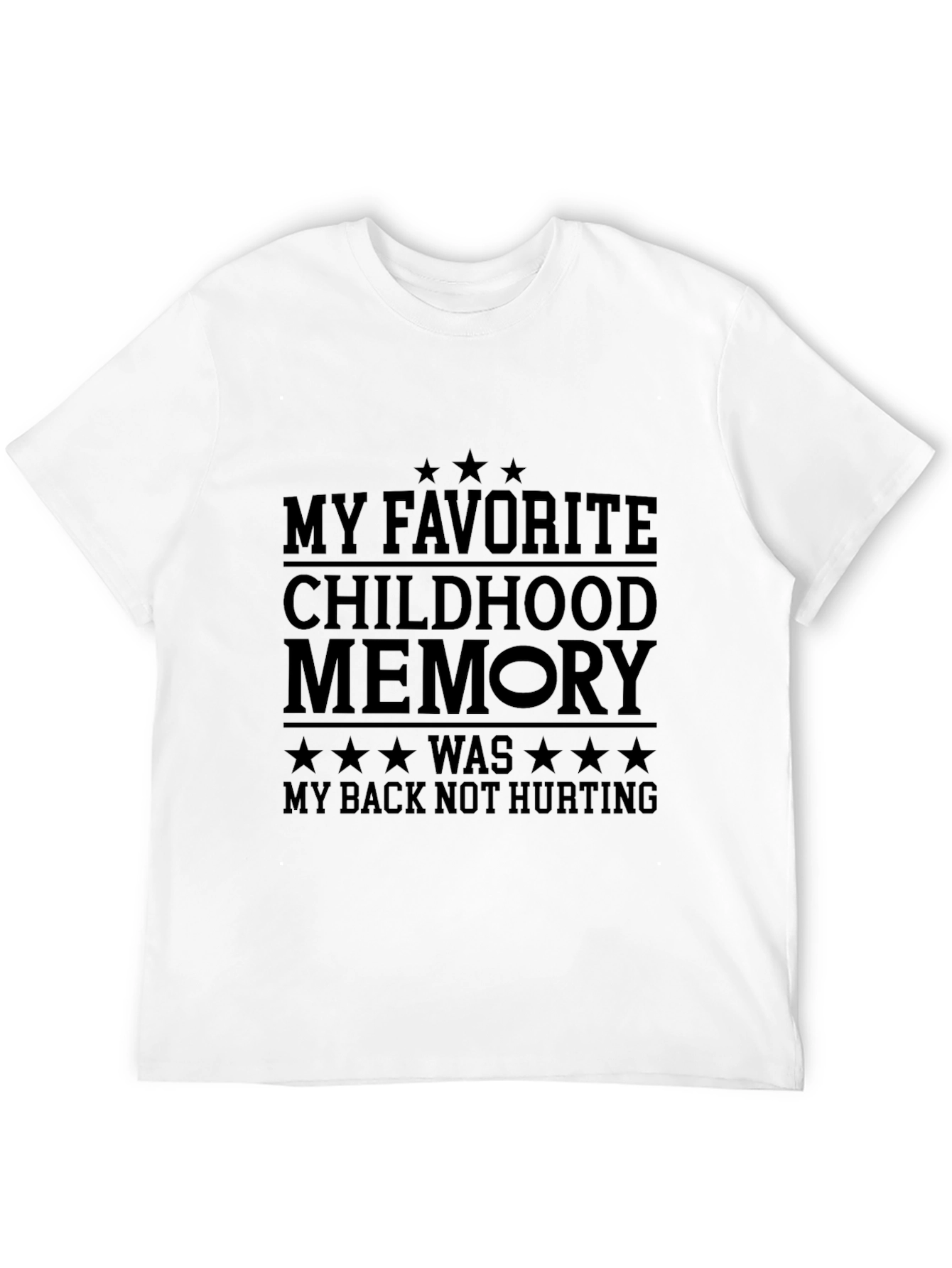 Humorous My Back Not Hurting T-Shirt
