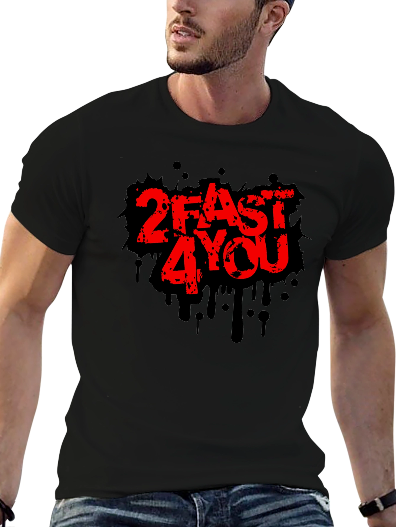 2Fast4You Graphic T-Shirt - Bold Streetwear Style