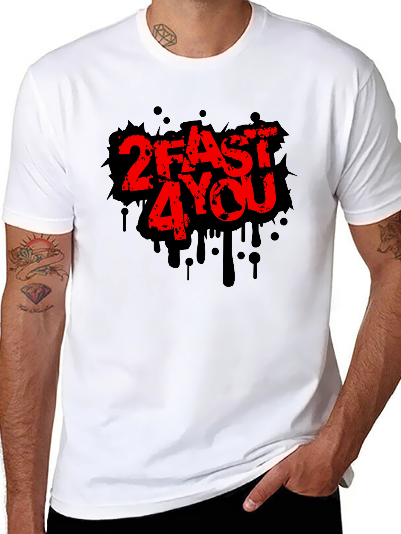 2Fast4You Graphic T-Shirt - Bold Streetwear Style