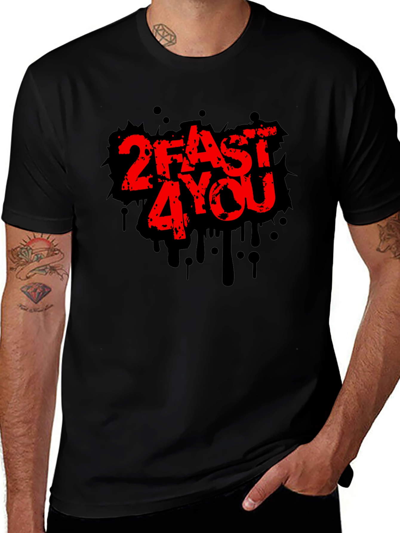 2Fast4You Graphic T-Shirt - Bold Streetwear Style