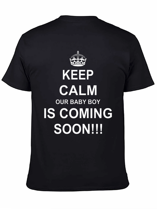 Keep Calm Baby Boy T-Shirt