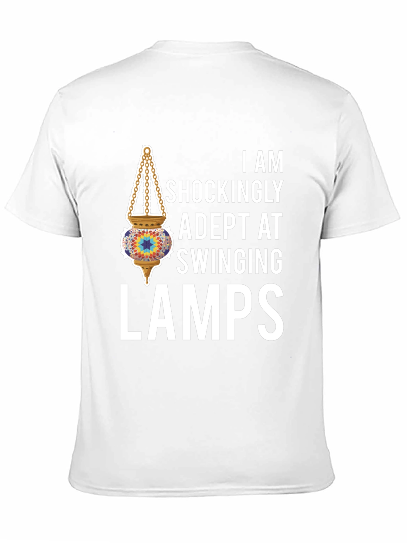 Adept Swinging Lamps Graphic T-Shirt