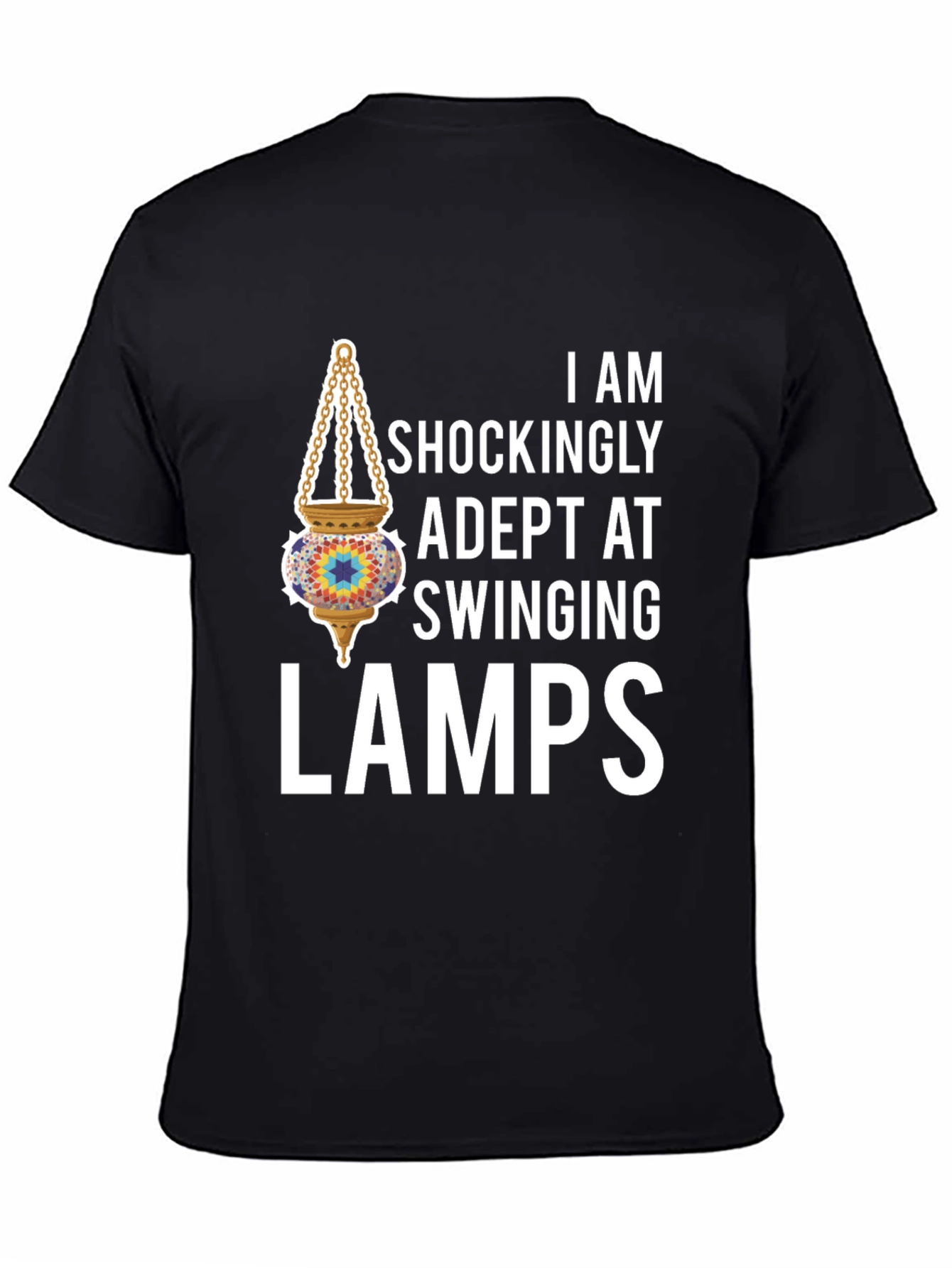 Adept Swinging Lamps Graphic T-Shirt