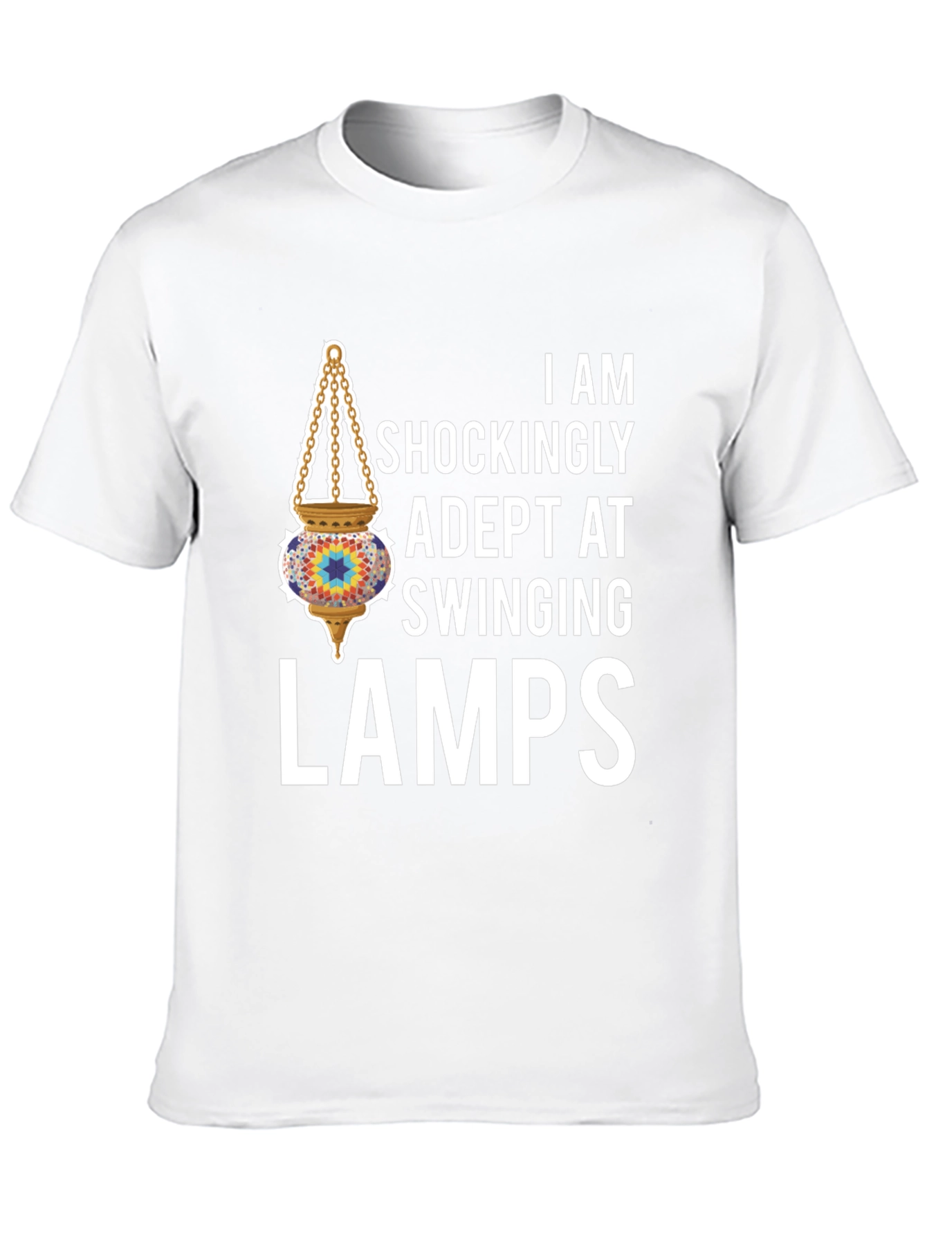 Adept Swinging Lamps Graphic T-Shirt