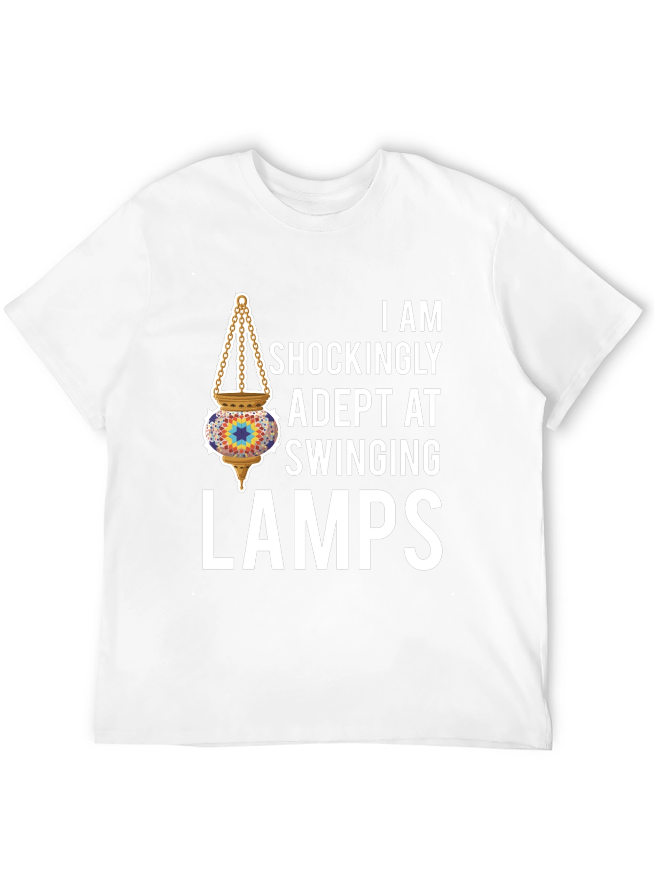 Adept Swinging Lamps Graphic T-Shirt