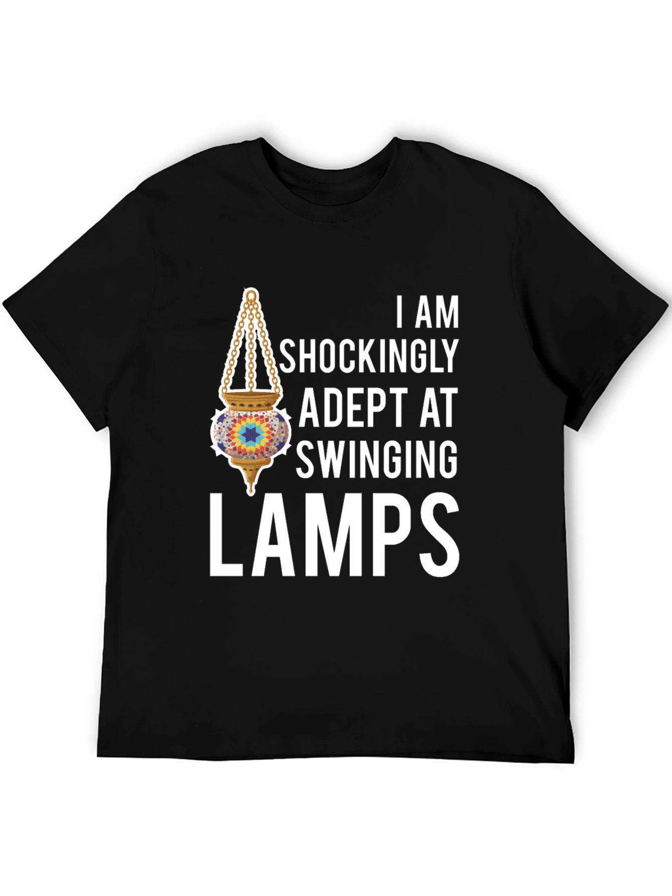 Adept Swinging Lamps Graphic T-Shirt
