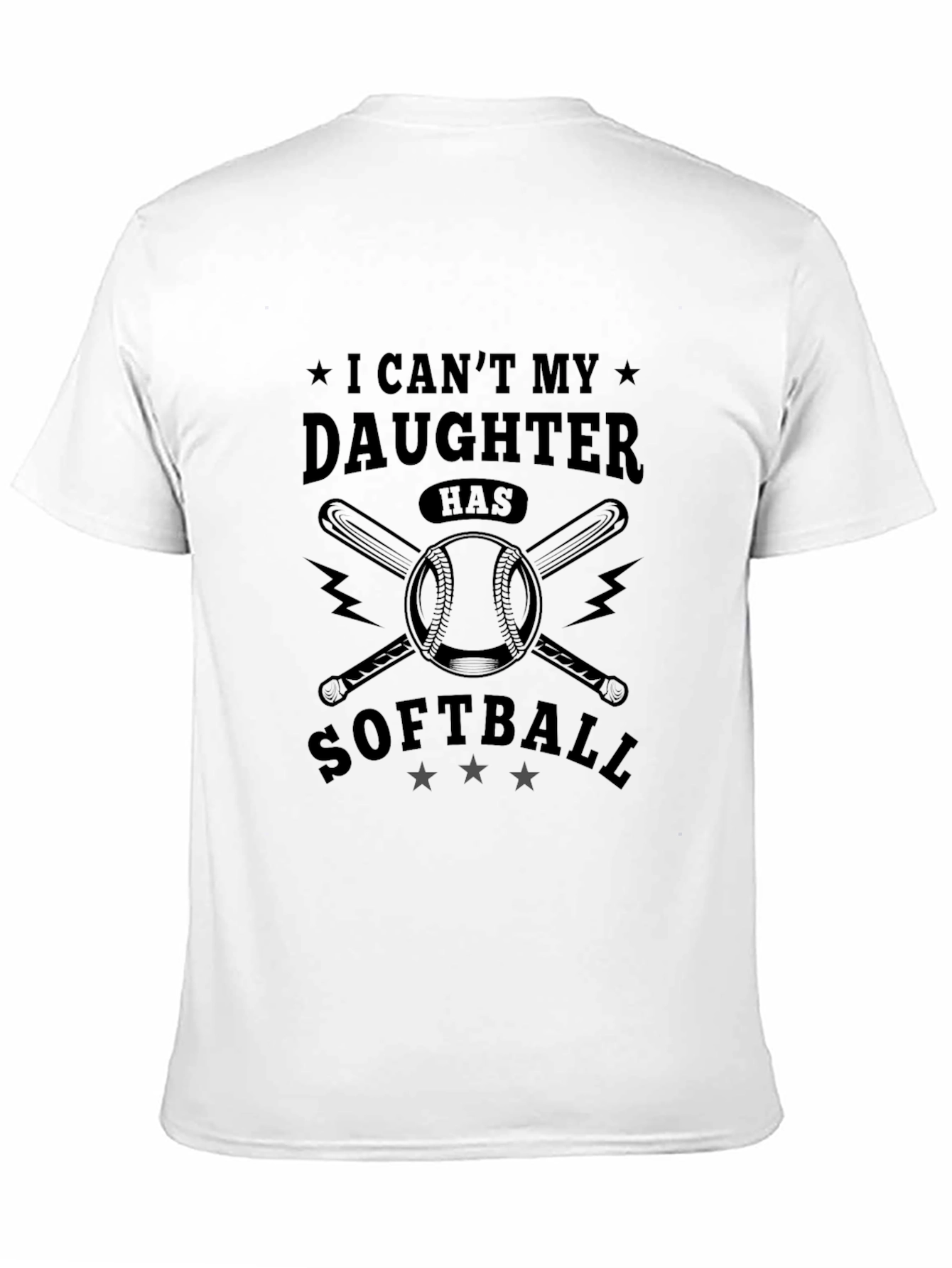 Softball Daughter T-Shirt