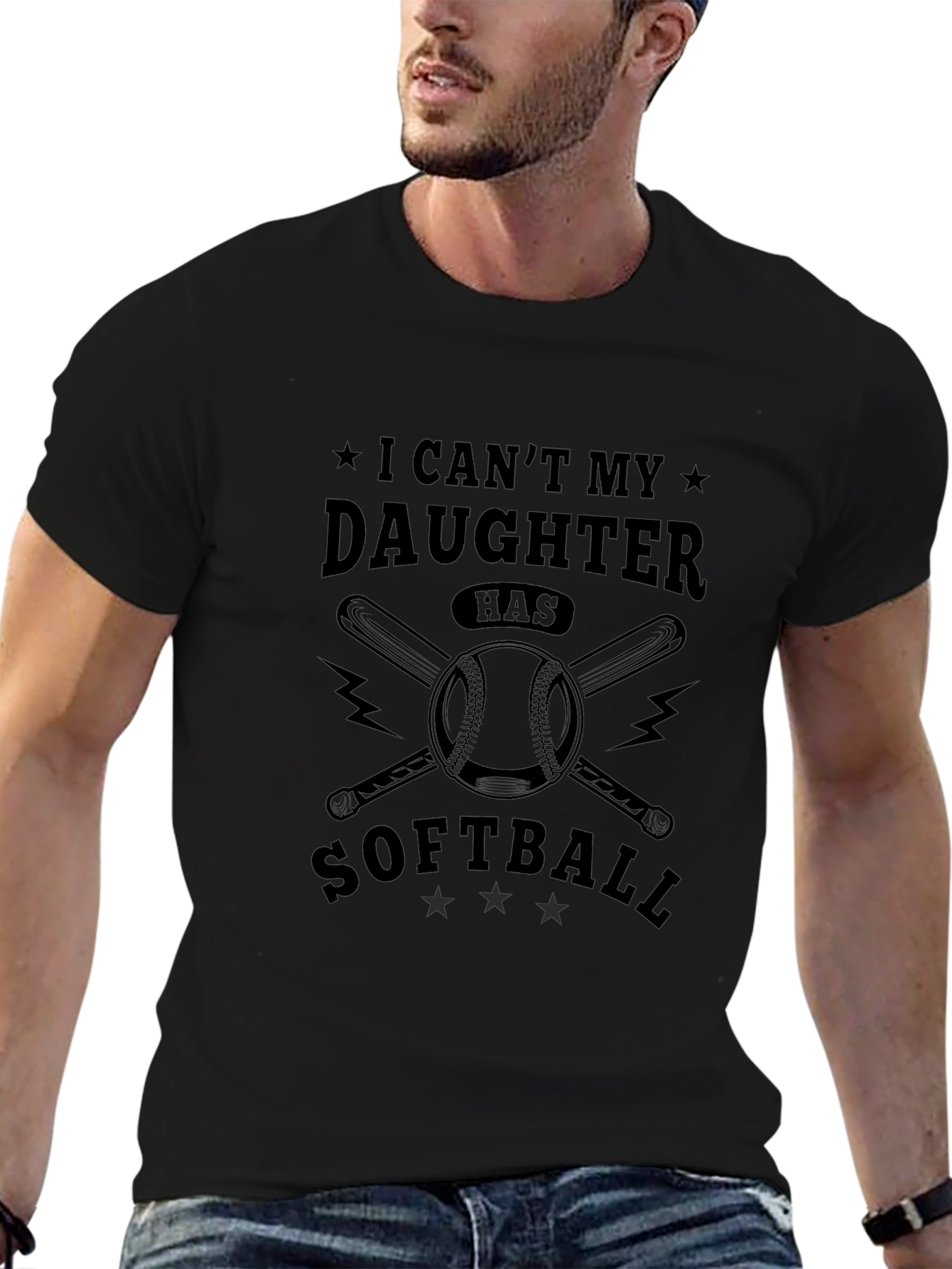 Softball Daughter T-Shirt
