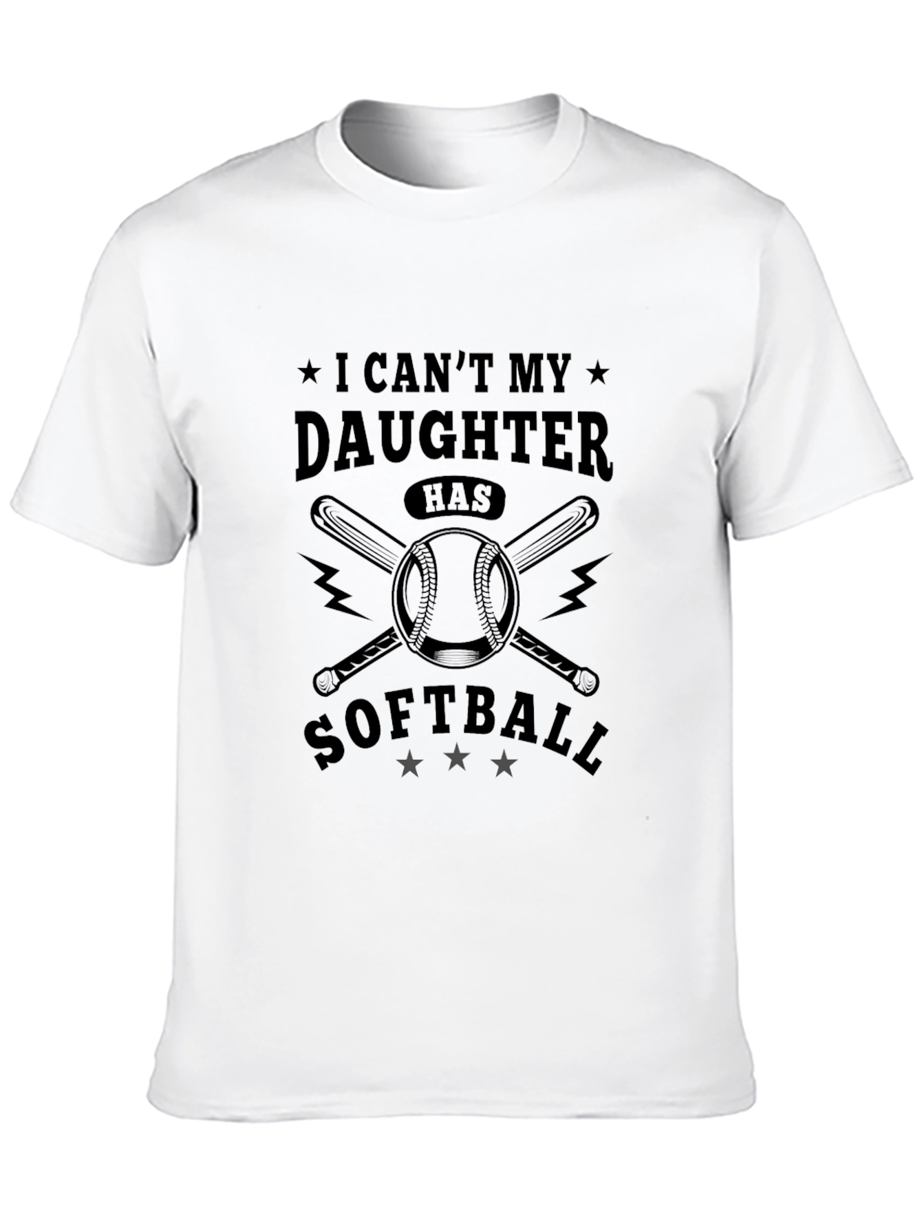 Softball Daughter T-Shirt