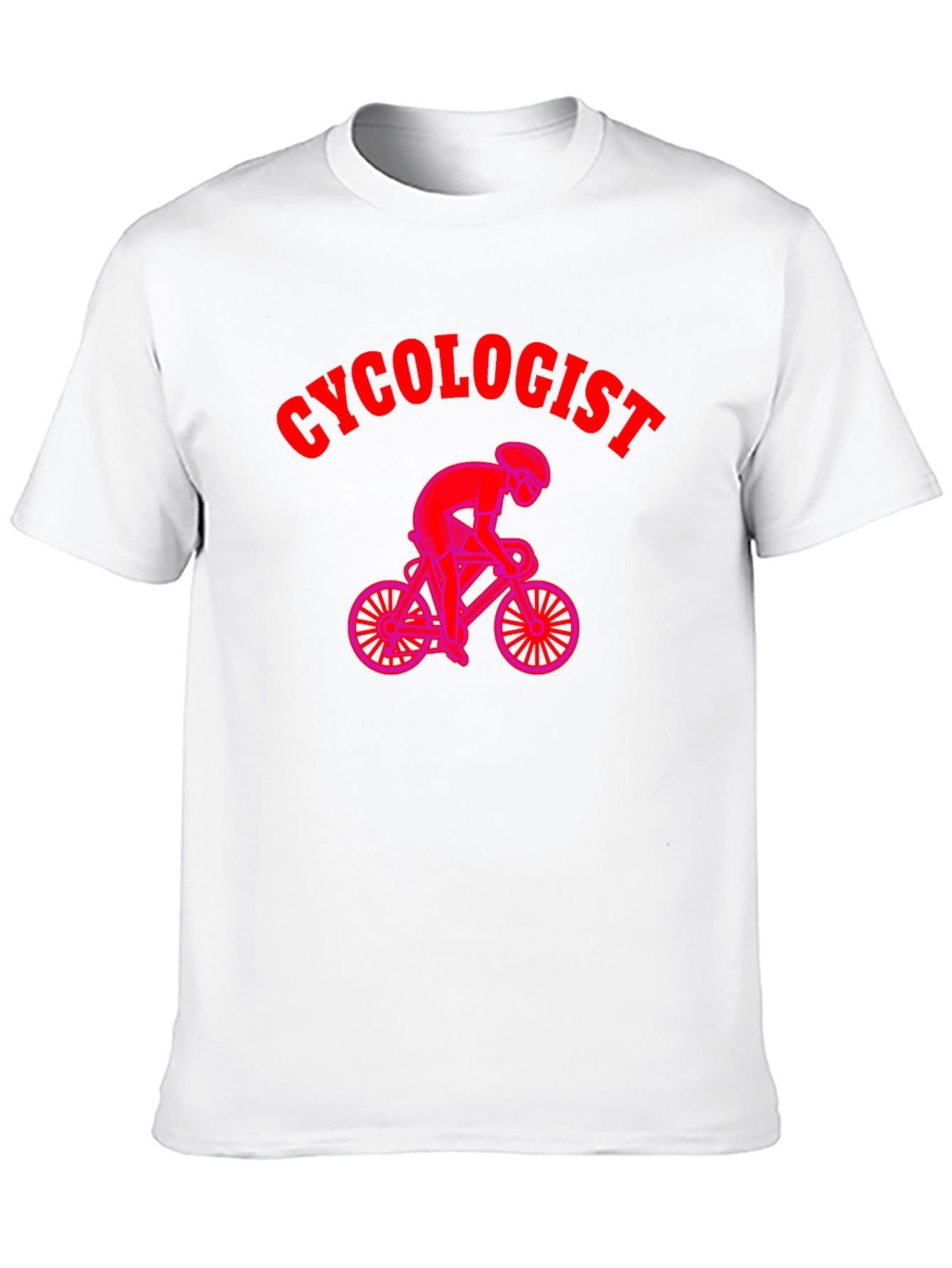 Cycologist Black T-Shirt - Cycling Enthusiast Apparel