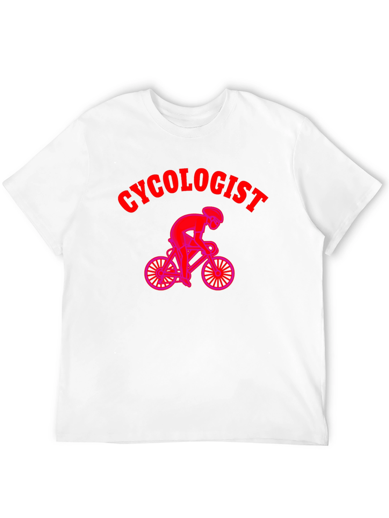 Cycologist Black T-Shirt - Cycling Enthusiast Apparel