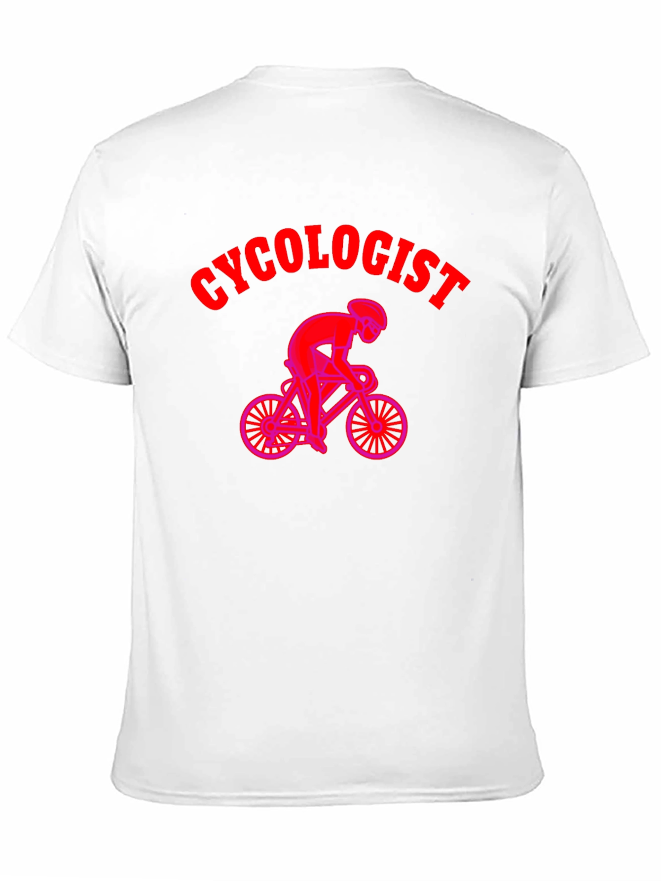 Cycologist Black T-Shirt - Cycling Enthusiast Apparel
