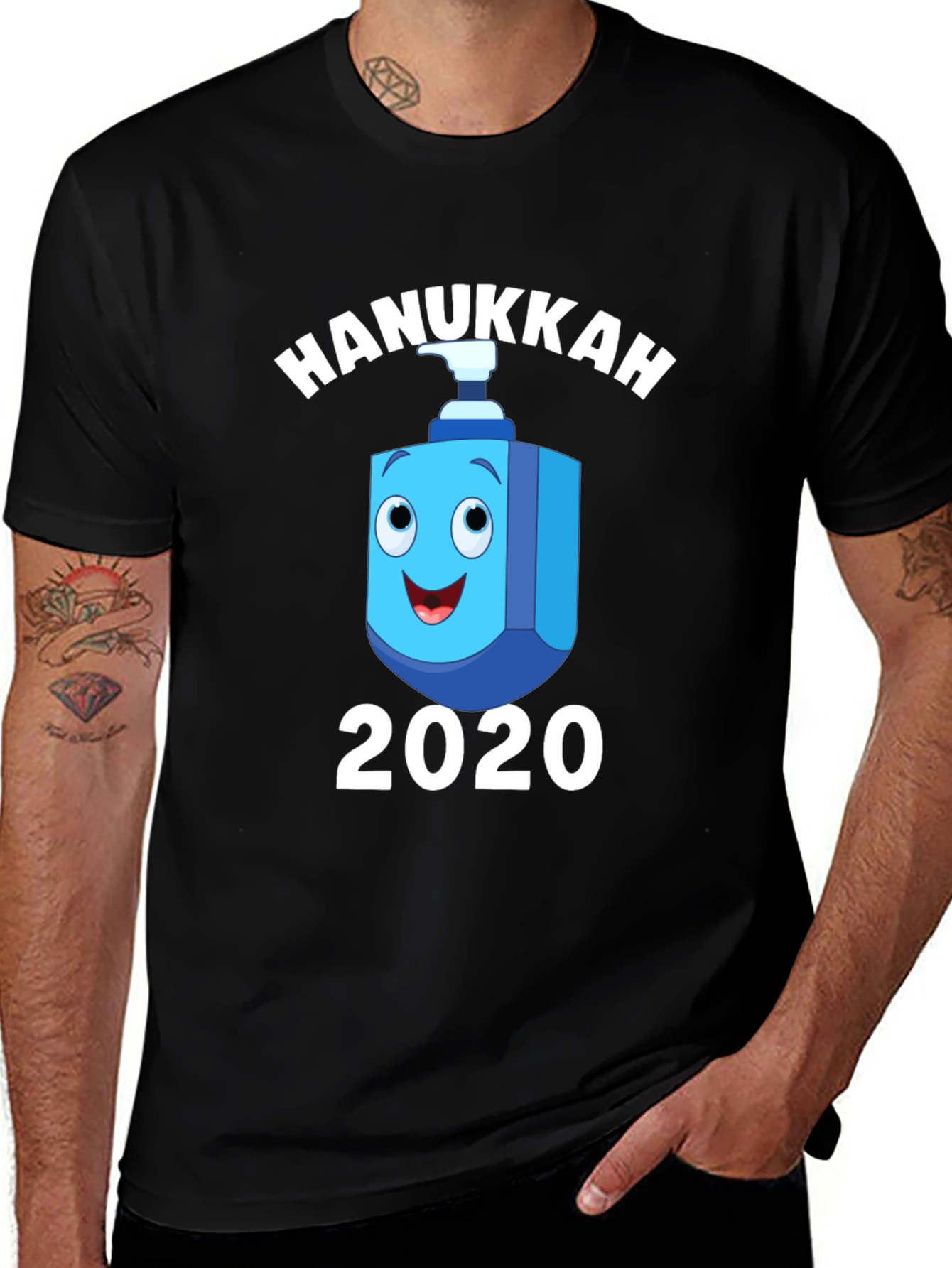 Hanukkah 2020 Funny Hand Sanitizer T-Shirt