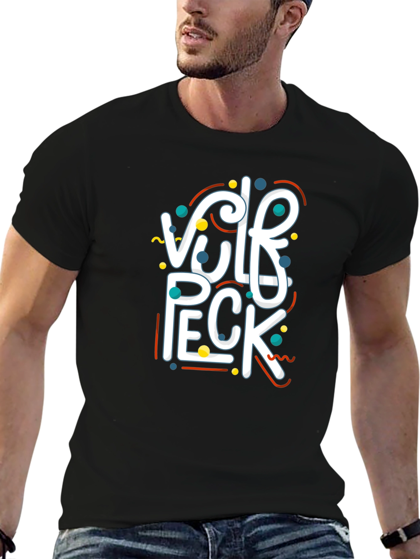 Vulfpeck Graphic Tee - Stylish Black Cotton T-Shirt
