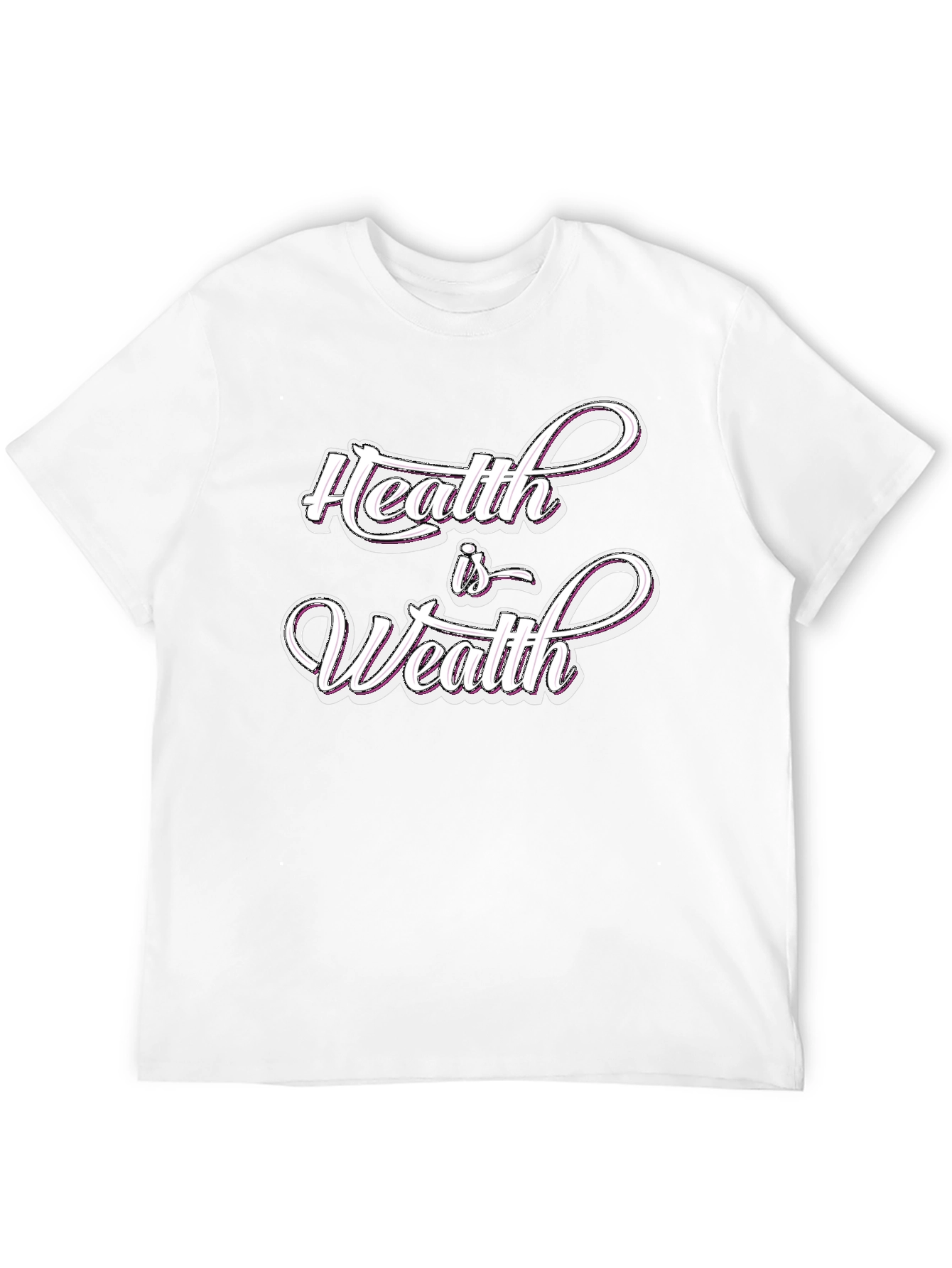 Health is Wealth Graphic T-Shirt