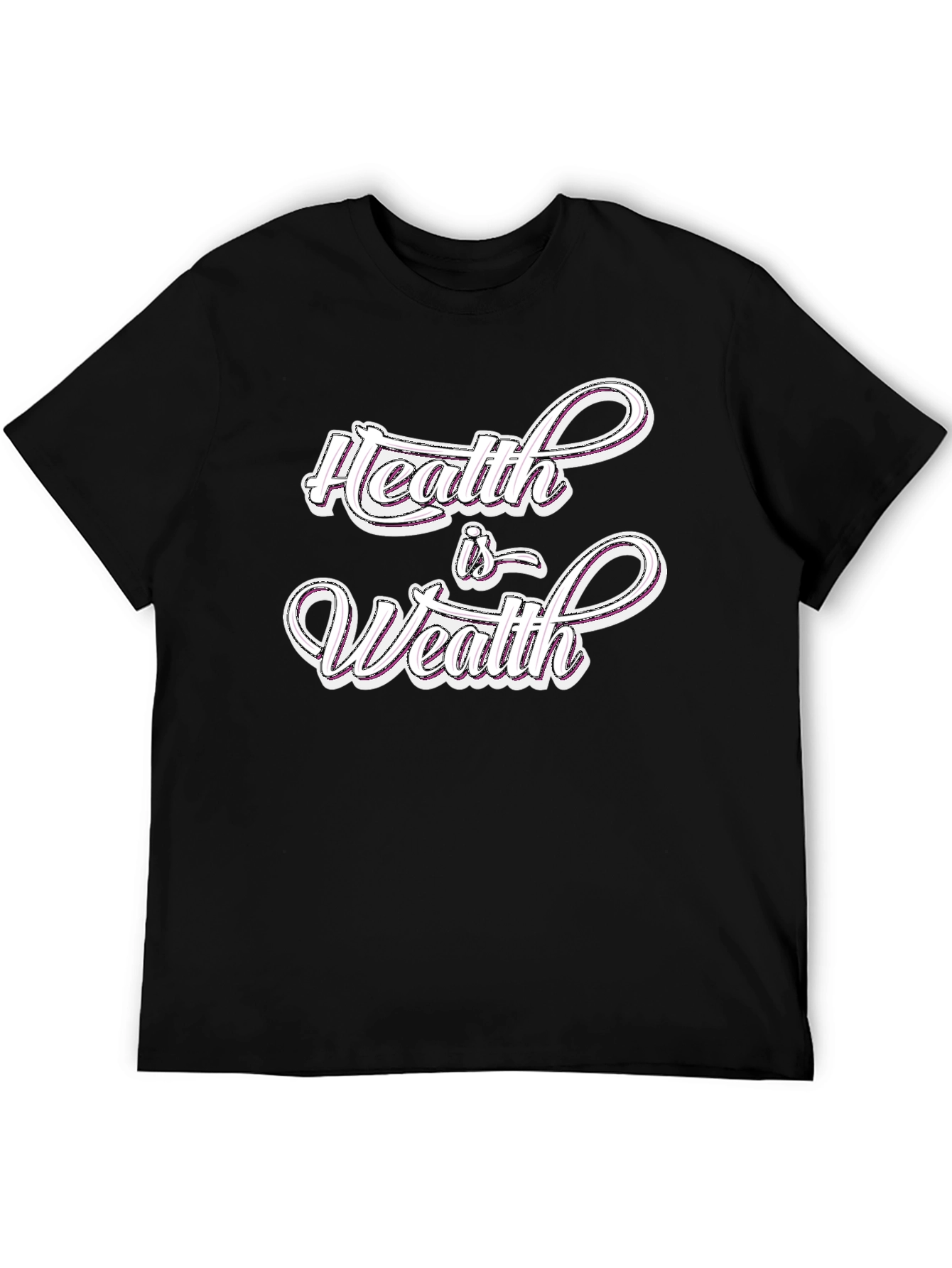 Health is Wealth Graphic T-Shirt