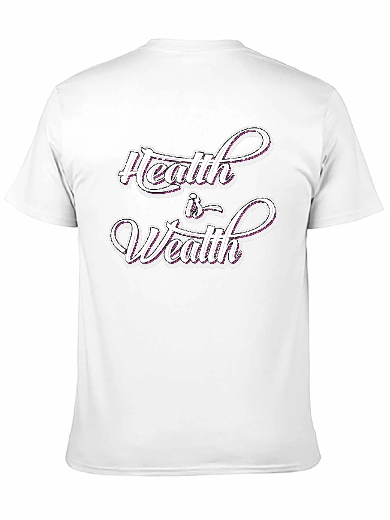 Health is Wealth Graphic T-Shirt